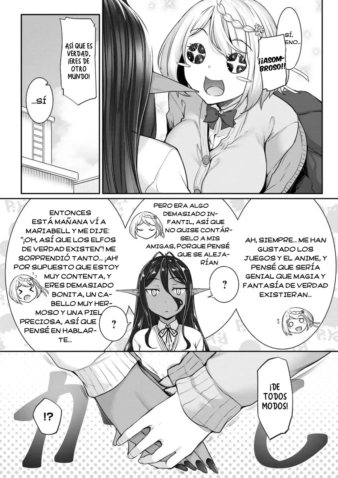 Chotto Dake Ai Ga Omoi Dark Elf Ga Isekai Kara Oikakete Kita - Capítulo 4.2 - Página 6 - LectorTMOo
