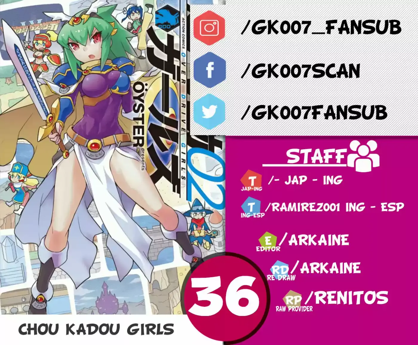 Chou Kadou Girl ⅙: Amazing Stranger - Capítulo 36 - Página 1 - LectorTMOo