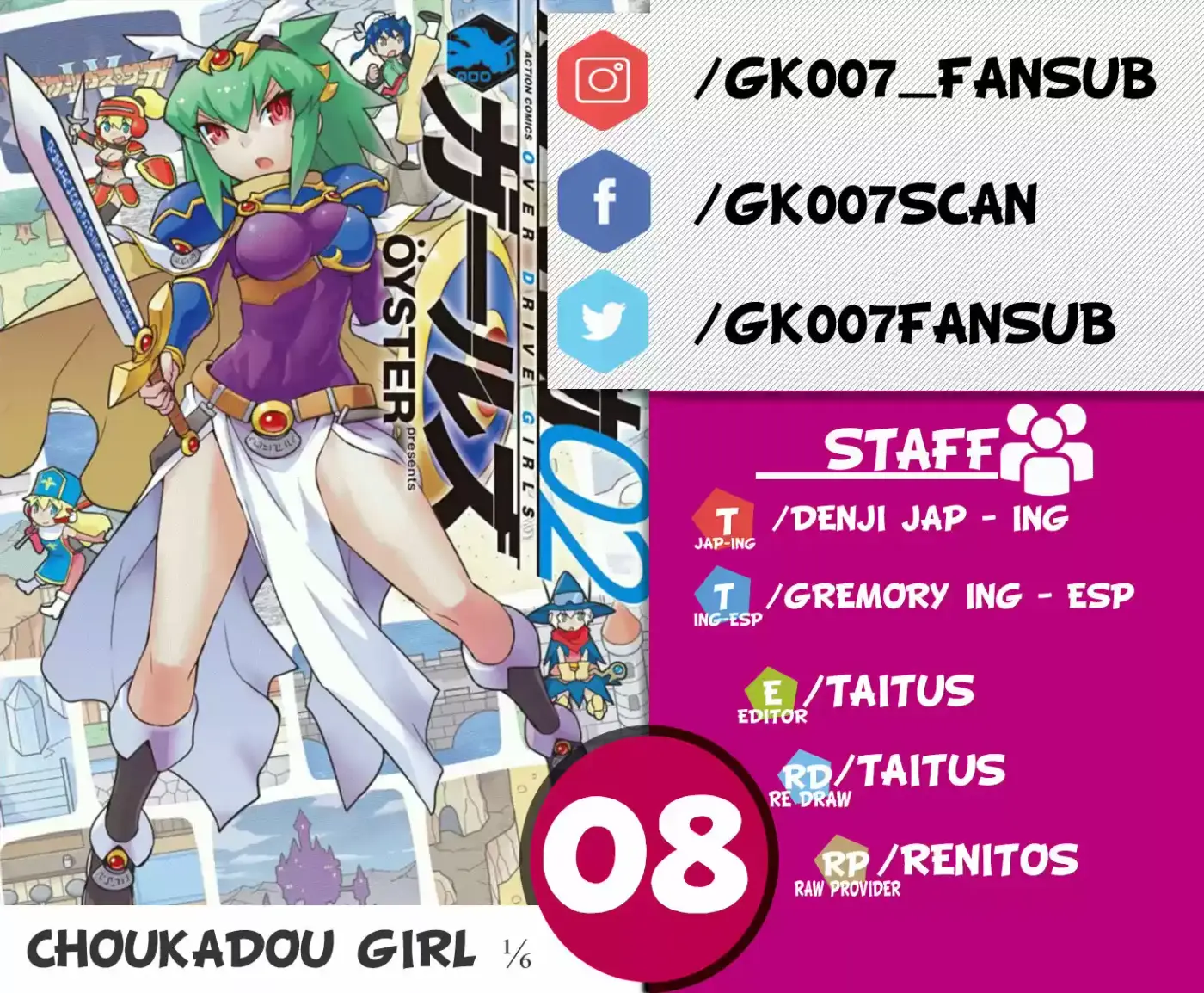 Chou Kadou Girl ⅙: Amazing Stranger - Capítulo 8 - Página 1 - LectorTMOo