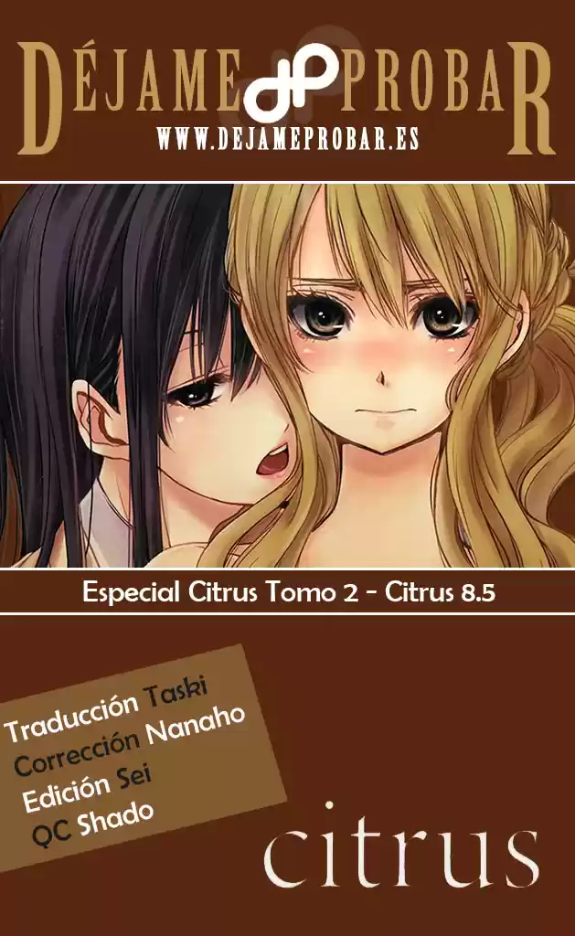 Citrus -Saburouta- - Capítulo 8.01 - Página 1 - LectorTMOo