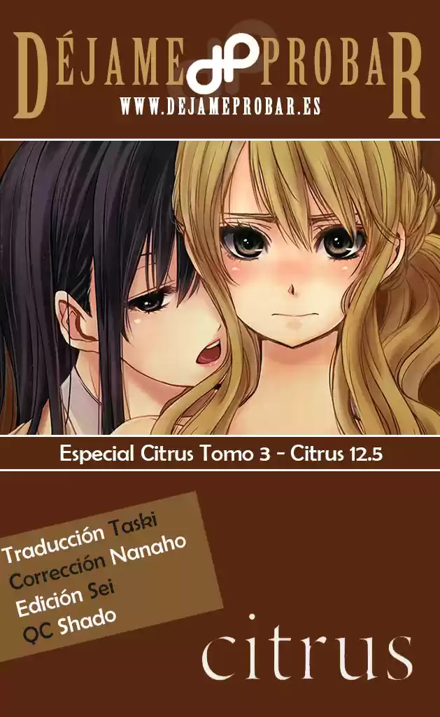 Citrus -Saburouta- - Capítulo 12.1 - Página 1 - LectorTMOo