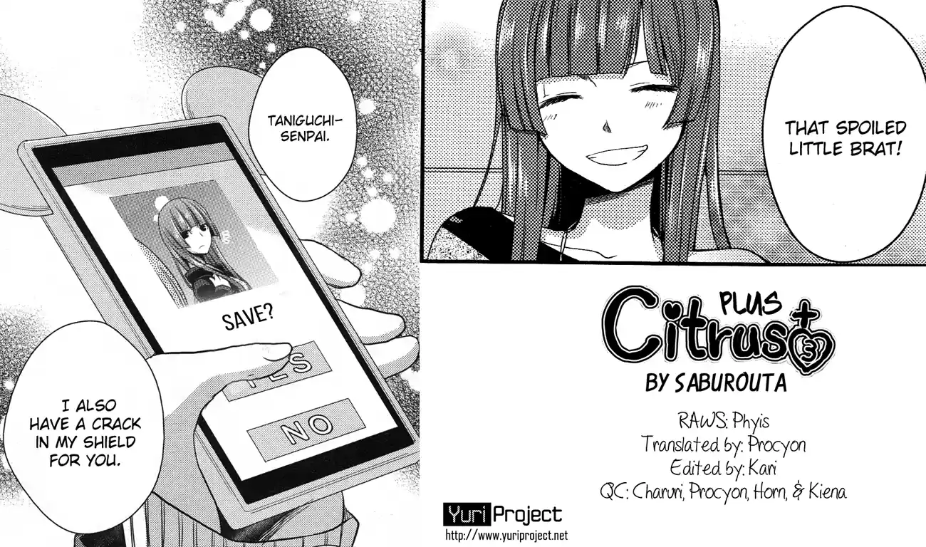 Citrus -Saburouta- - Capítulo 13.5 - Página 12 - LectorTMOo