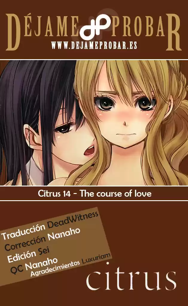 Citrus -Saburouta- - Capítulo 14 - Página 1 - LectorTMOo