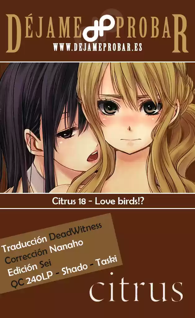 Citrus -Saburouta- - Capítulo 18 - Página 1 - LectorTMOo