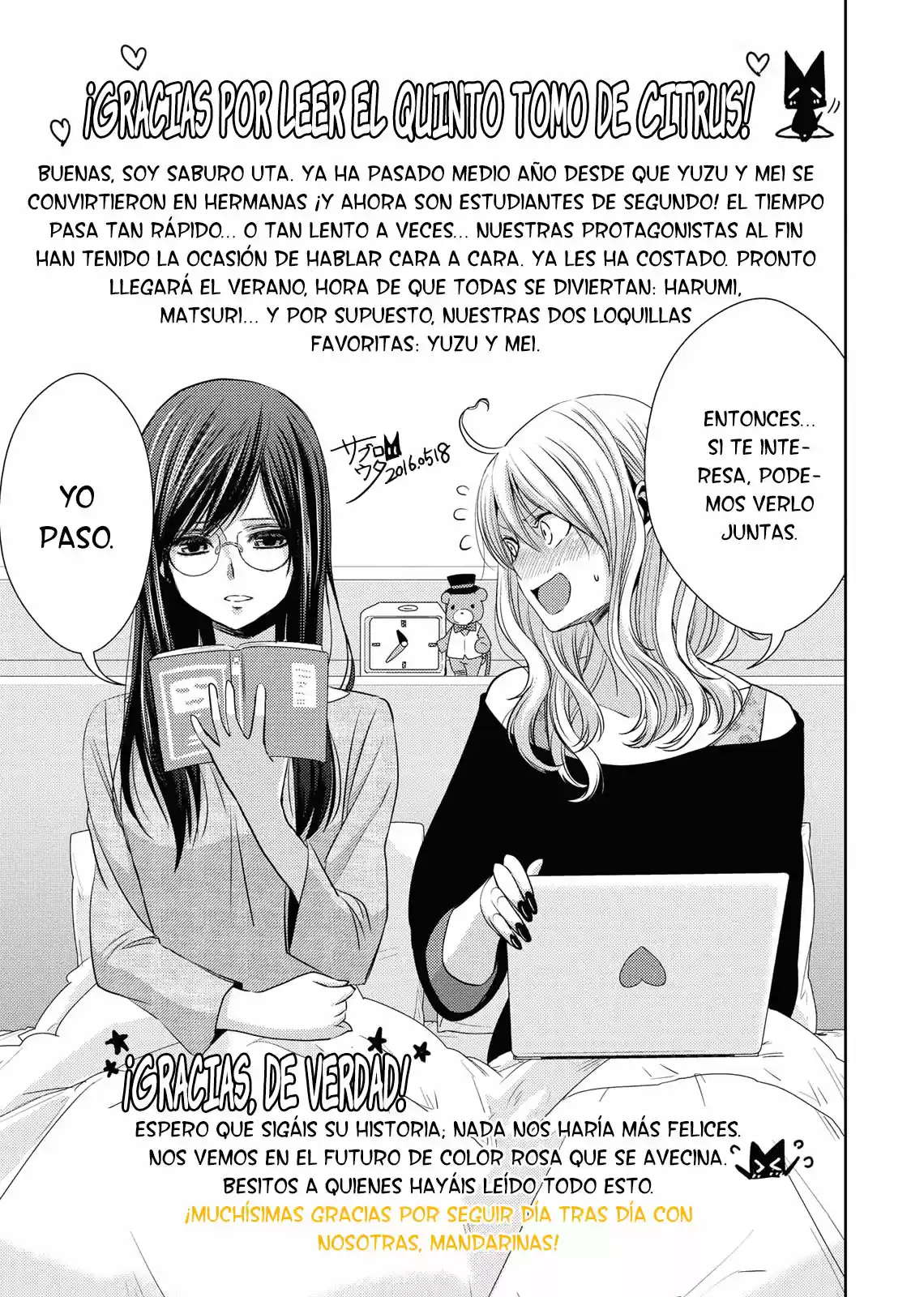 Citrus -Saburouta- - Capítulo 20.1 - Página 10 - LectorTMOo