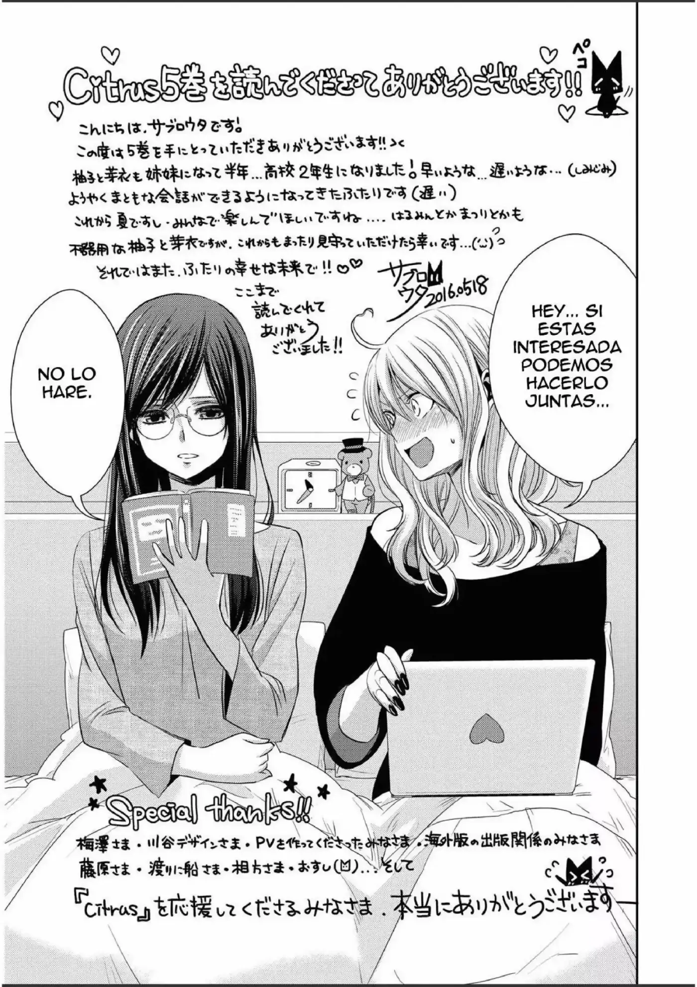 Citrus -Saburouta- - Capítulo 20.50 - Página 27 - LectorTMOo