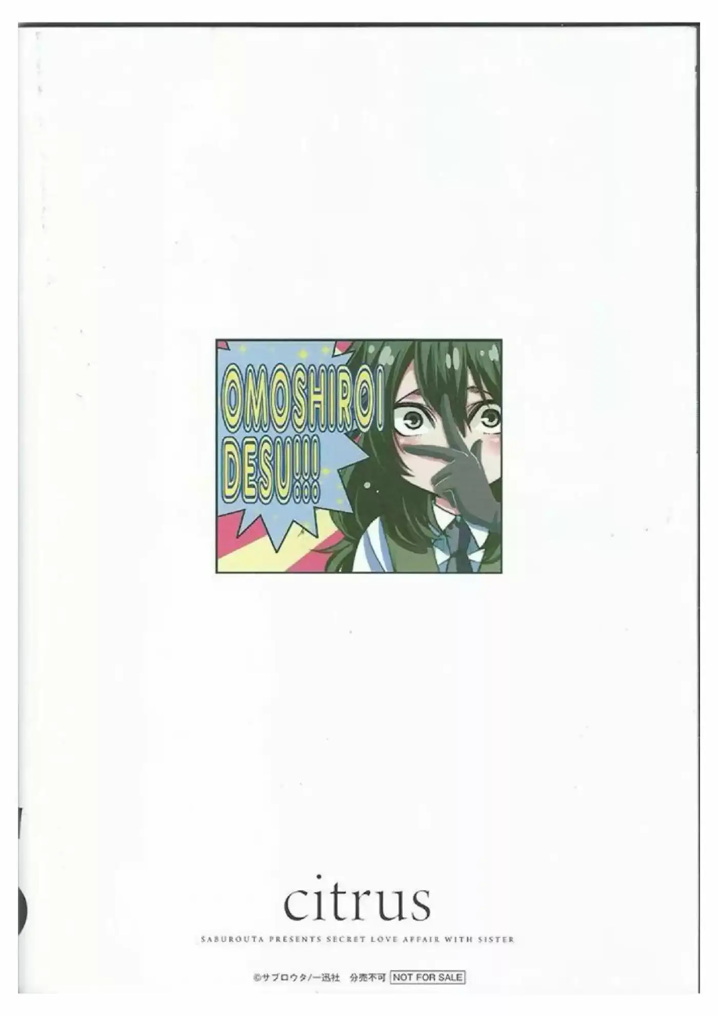 Citrus -Saburouta- - Capítulo 28.50 - Página 26 - LectorTMOo