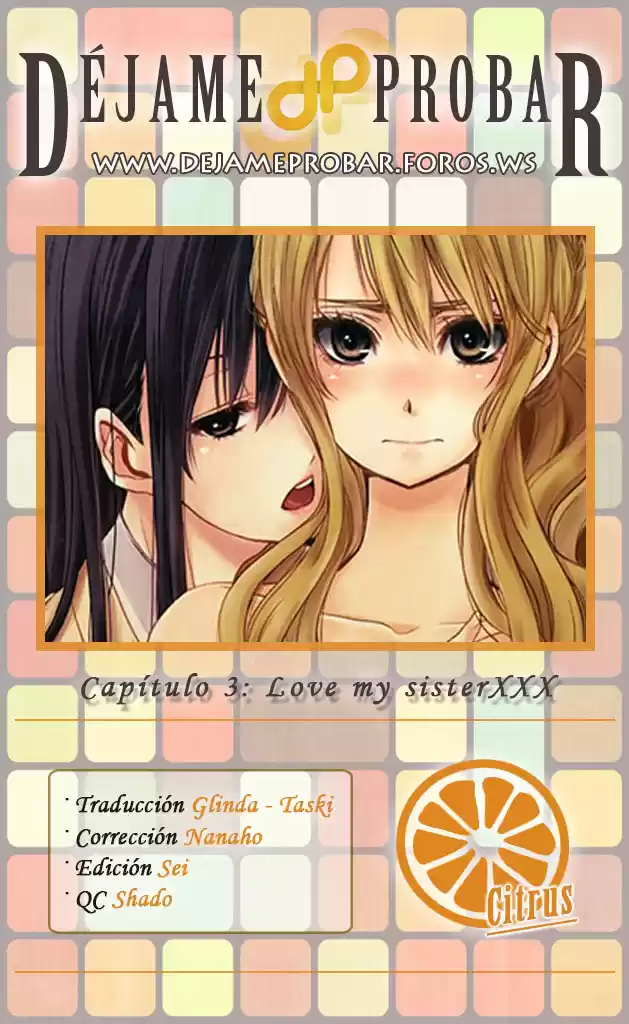 Citrus -Saburouta- - Capítulo 3 - Página 1 - LectorTMOo