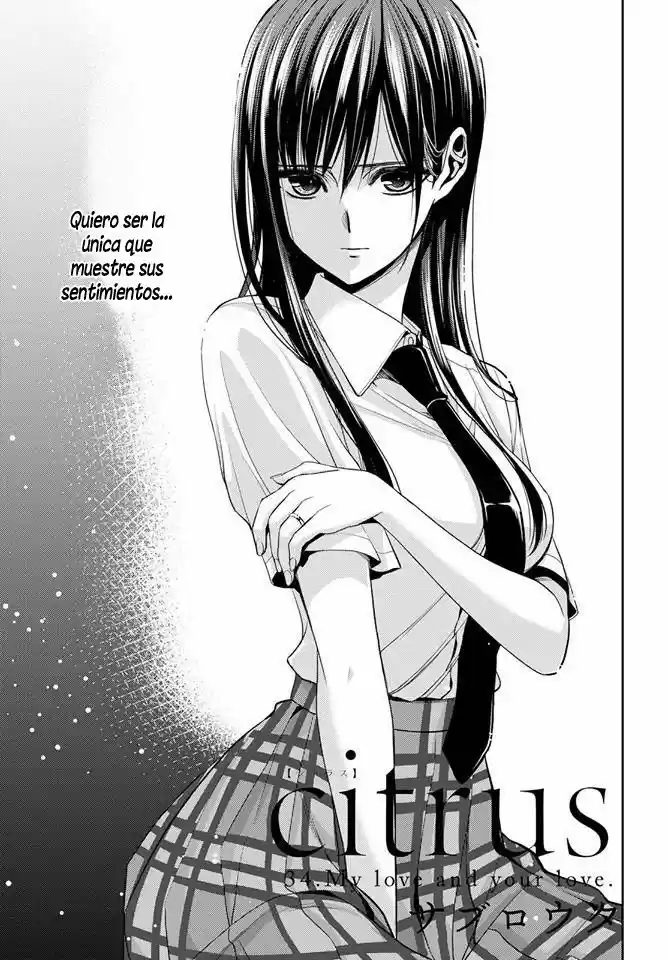 Citrus -Saburouta- - Capítulo 34 - Página 1 - LectorTMOo