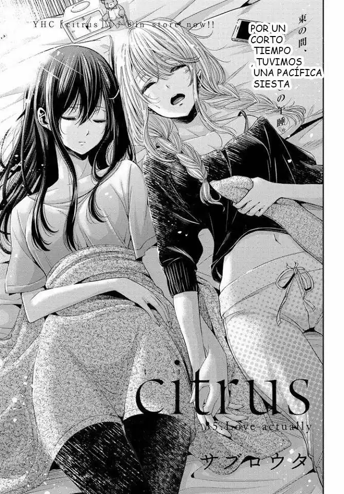 Citrus -Saburouta- - Capítulo 35 - Página 1 - LectorTMOo