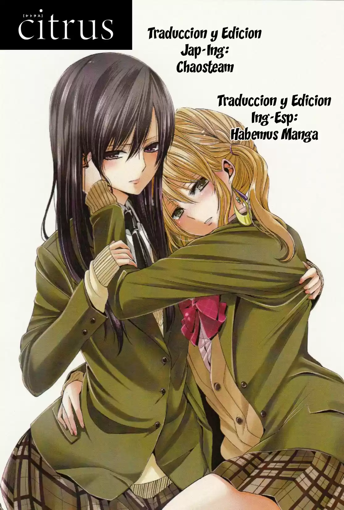 Citrus -Saburouta- - Capítulo 41.50 - Página 1 - LectorTMOo