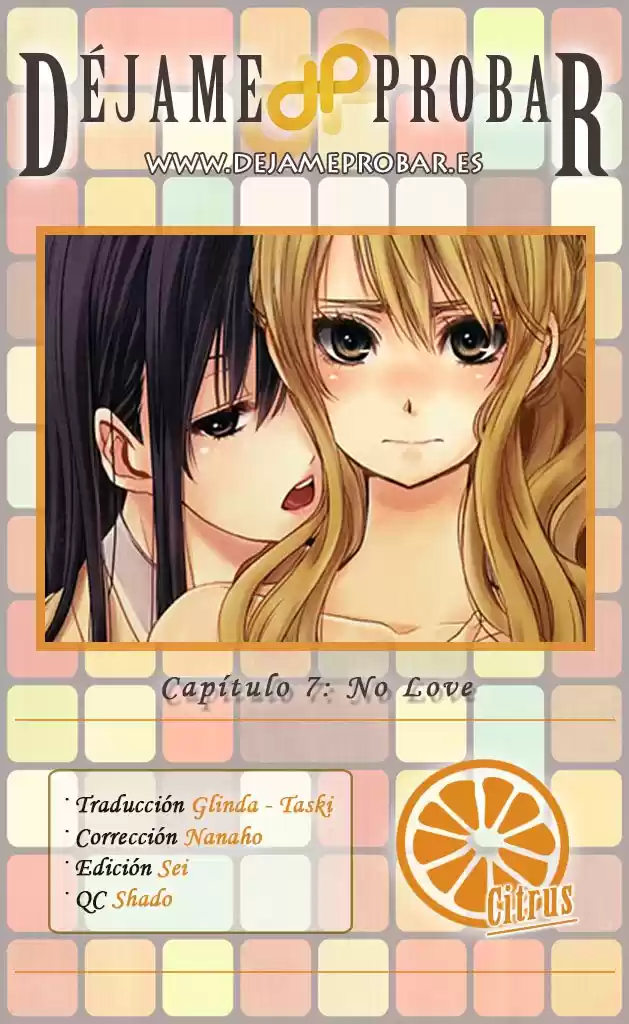 Citrus -Saburouta- - Capítulo 7 - Página 1 - LectorTMOo
