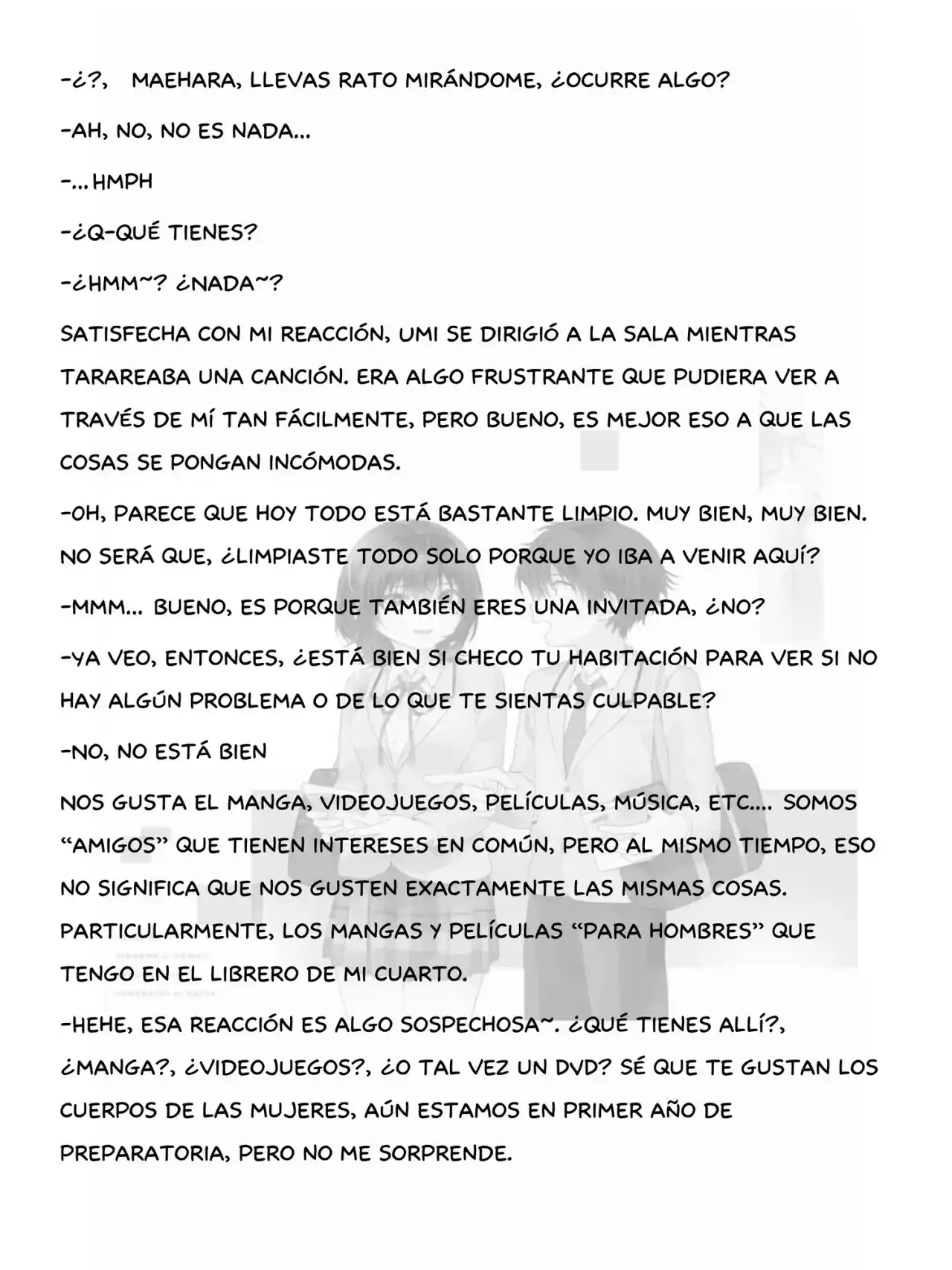Class De 2 Banme Ni Kawaii Onna No Ko To Tomodachi Ni Natta - Capítulo 15.5 - Página 8 - LectorTMOo