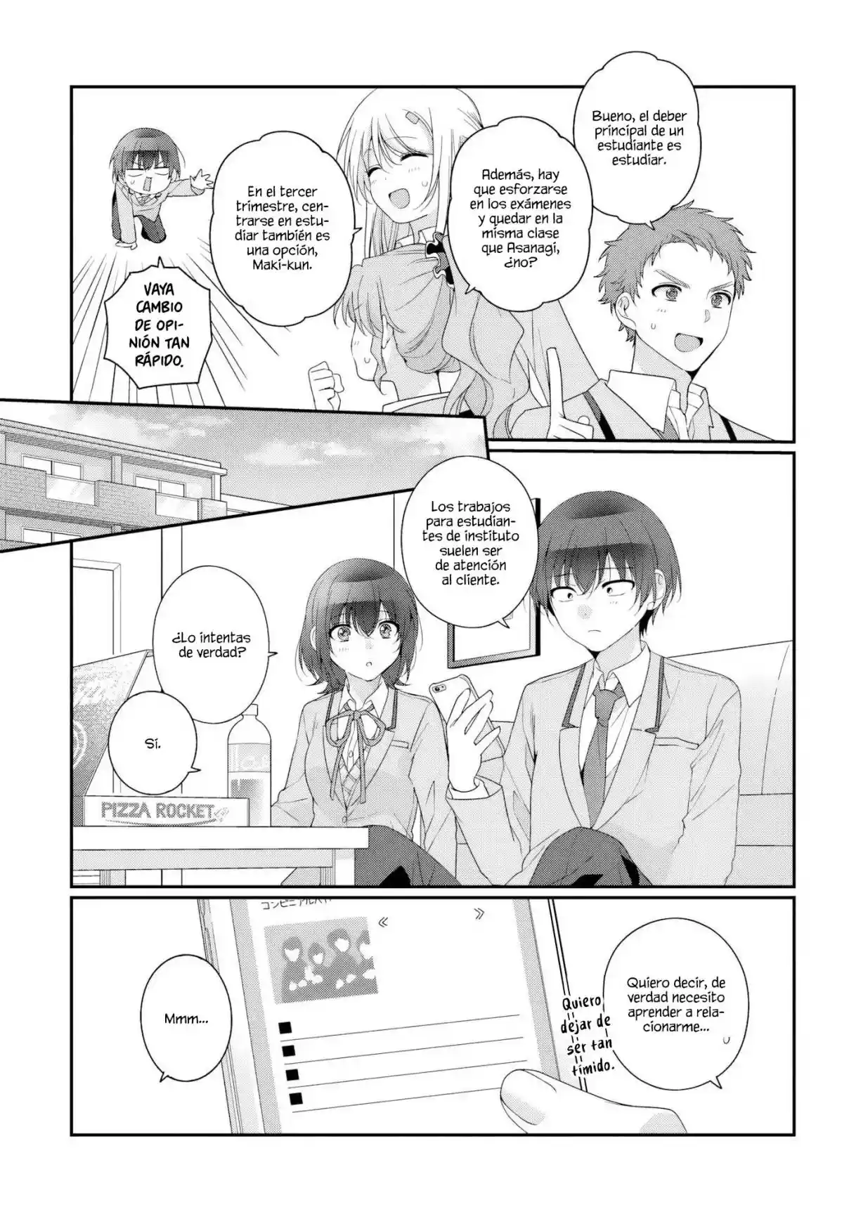 Class De 2 Banme Ni Kawaii Onna No Ko To Tomodachi Ni Natta - Capítulo 37.1 - Página 12 - LectorTMOo