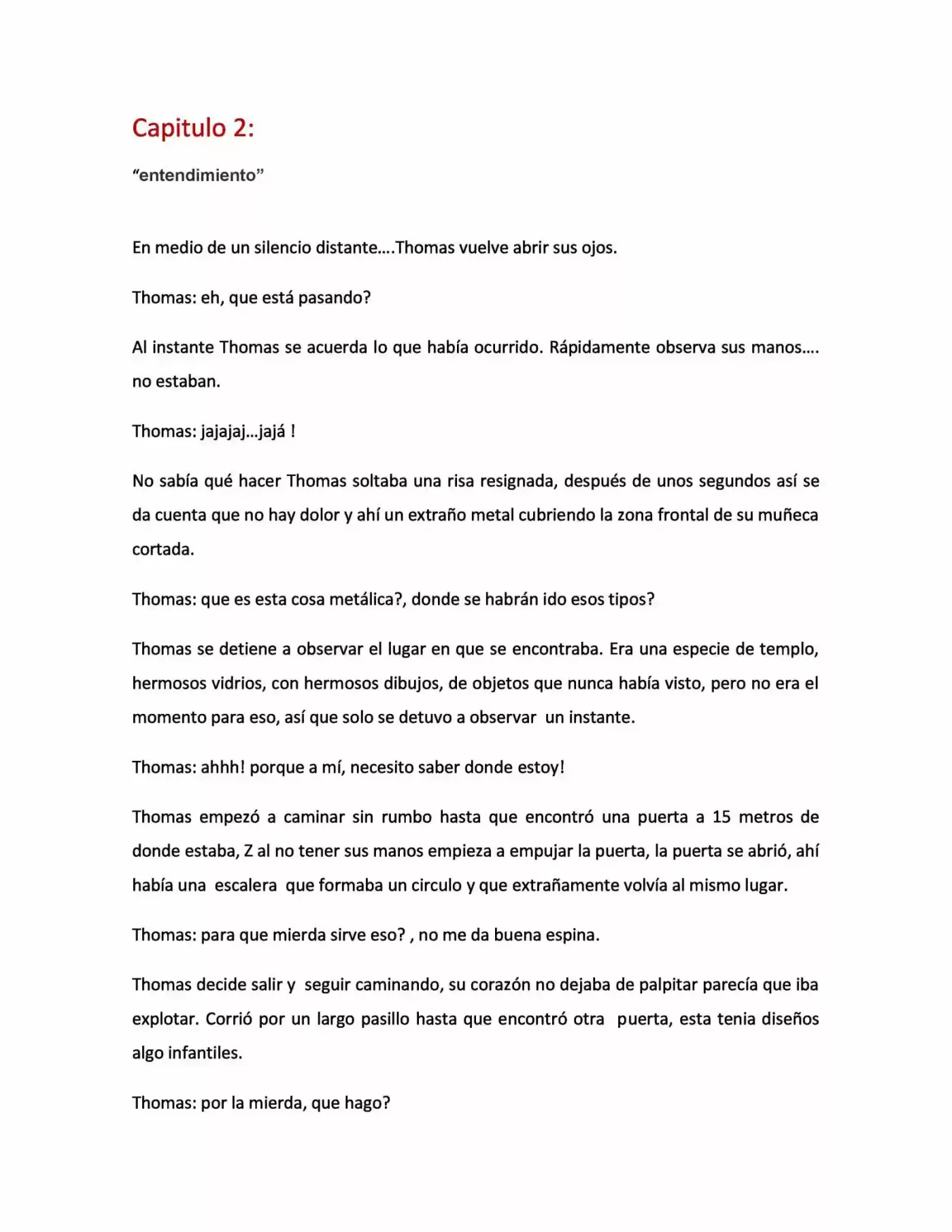 CLOWN BLACK (Novela) - Capítulo 2 - Página 1 - LectorTMOo