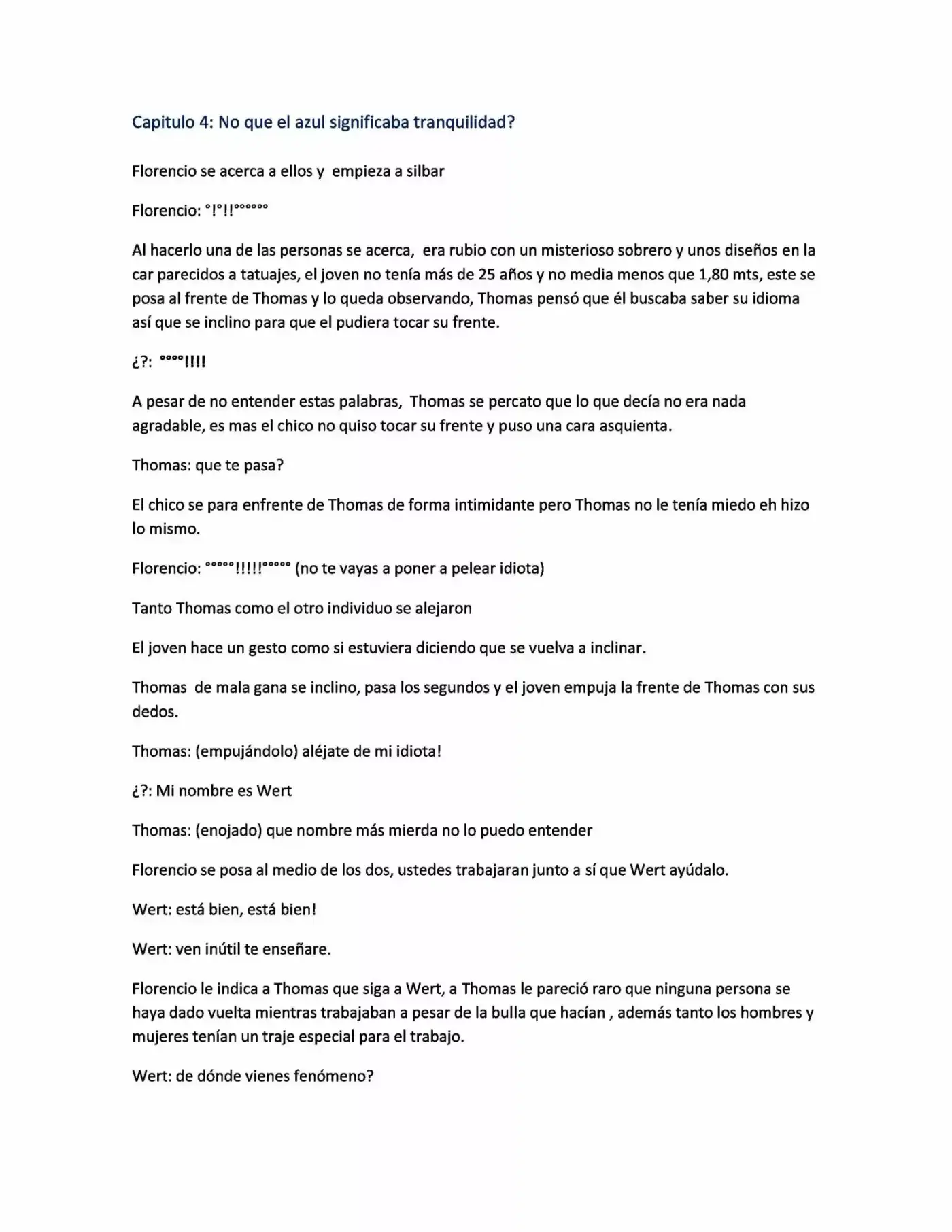 CLOWN BLACK (Novela) - Capítulo 4 - Página 1 - LectorTMOo