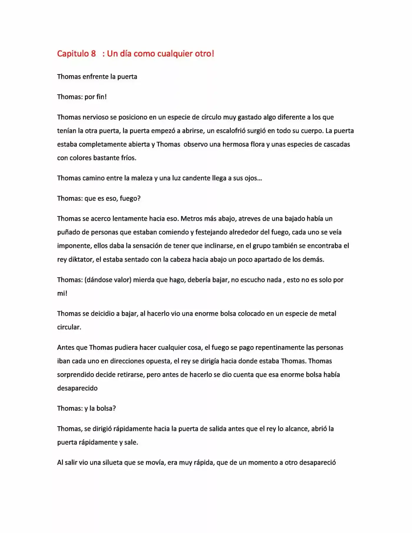 CLOWN BLACK (Novela) - Capítulo 8 - Página 1 - LectorTMOo