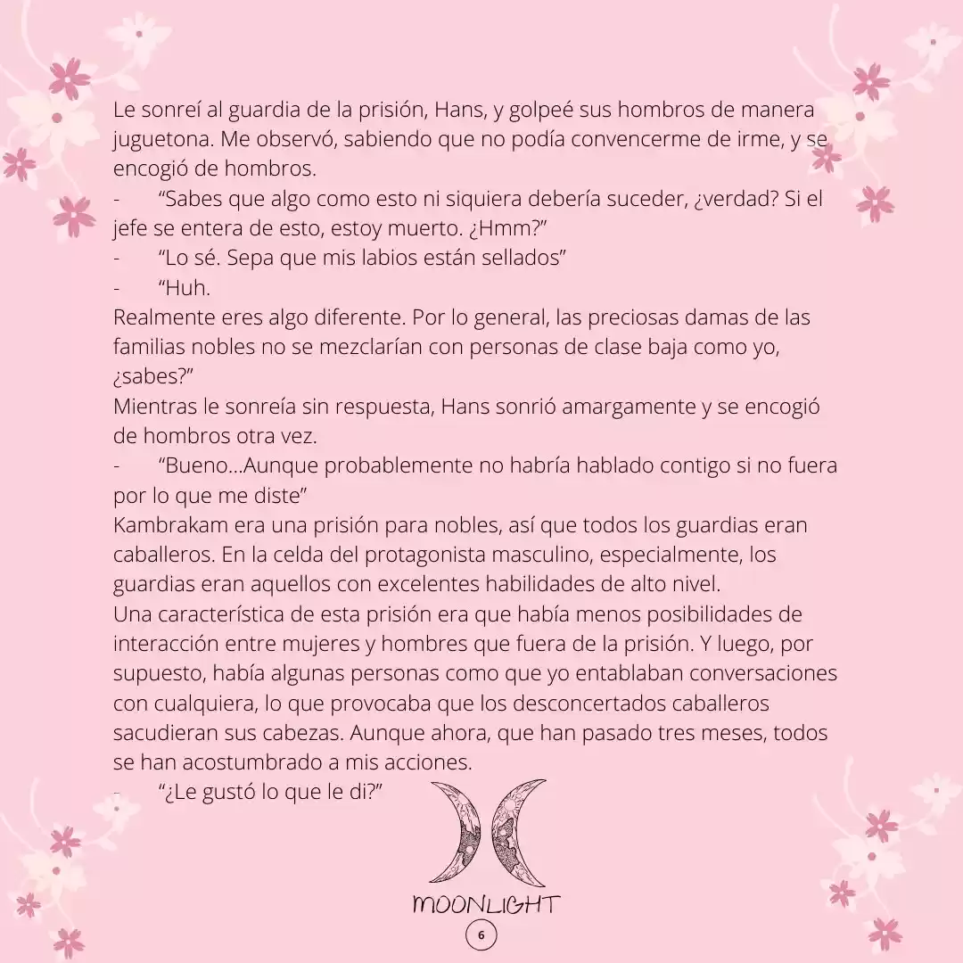 CONOCI AL PROTAGONISTA MASCULINO EN UNA CELDA (Novela) - Capítulo 1 - Página 8 - LectorTMOo