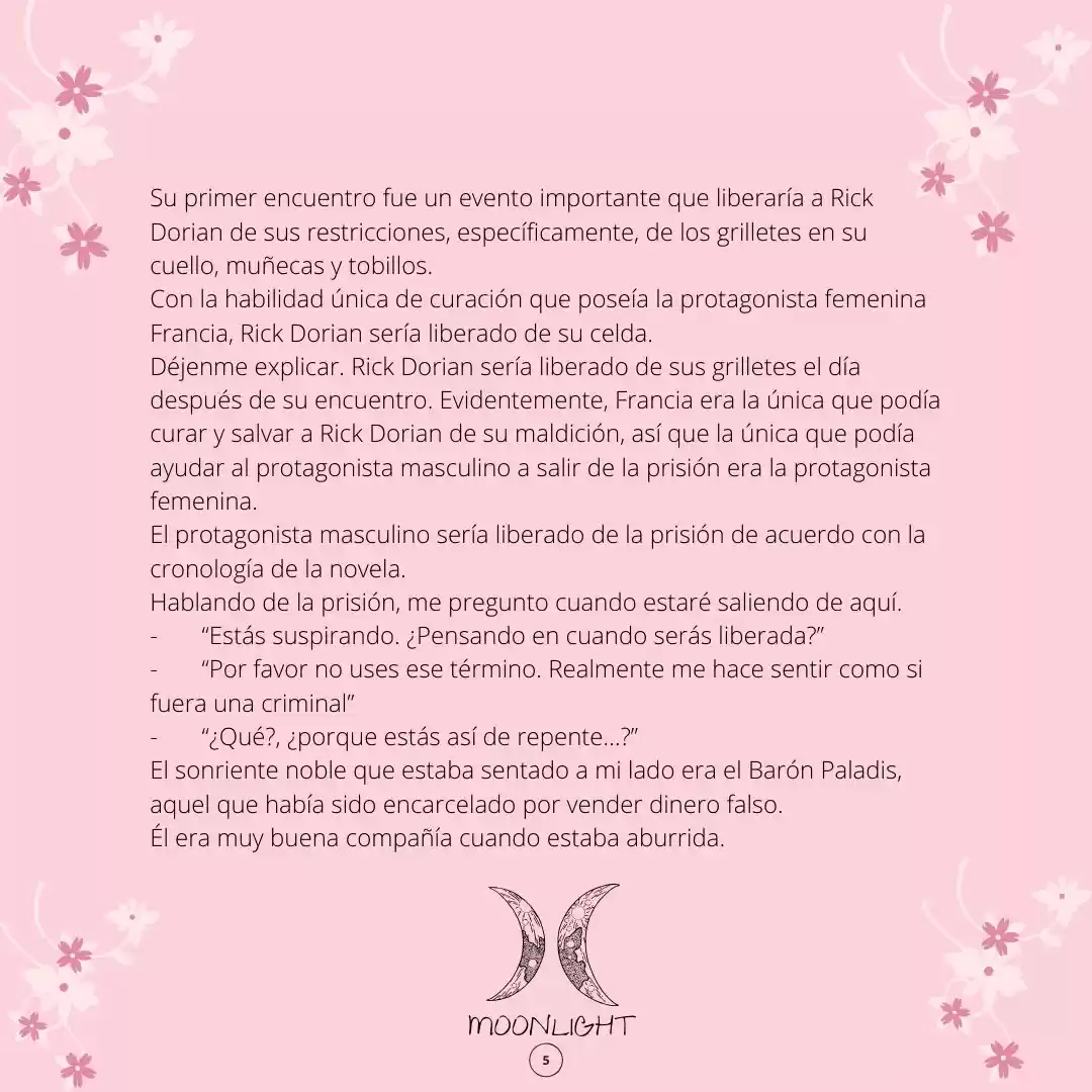 CONOCI AL PROTAGONISTA MASCULINO EN UNA CELDA (Novela) - Capítulo 3 - Página 7 - LectorTMOo