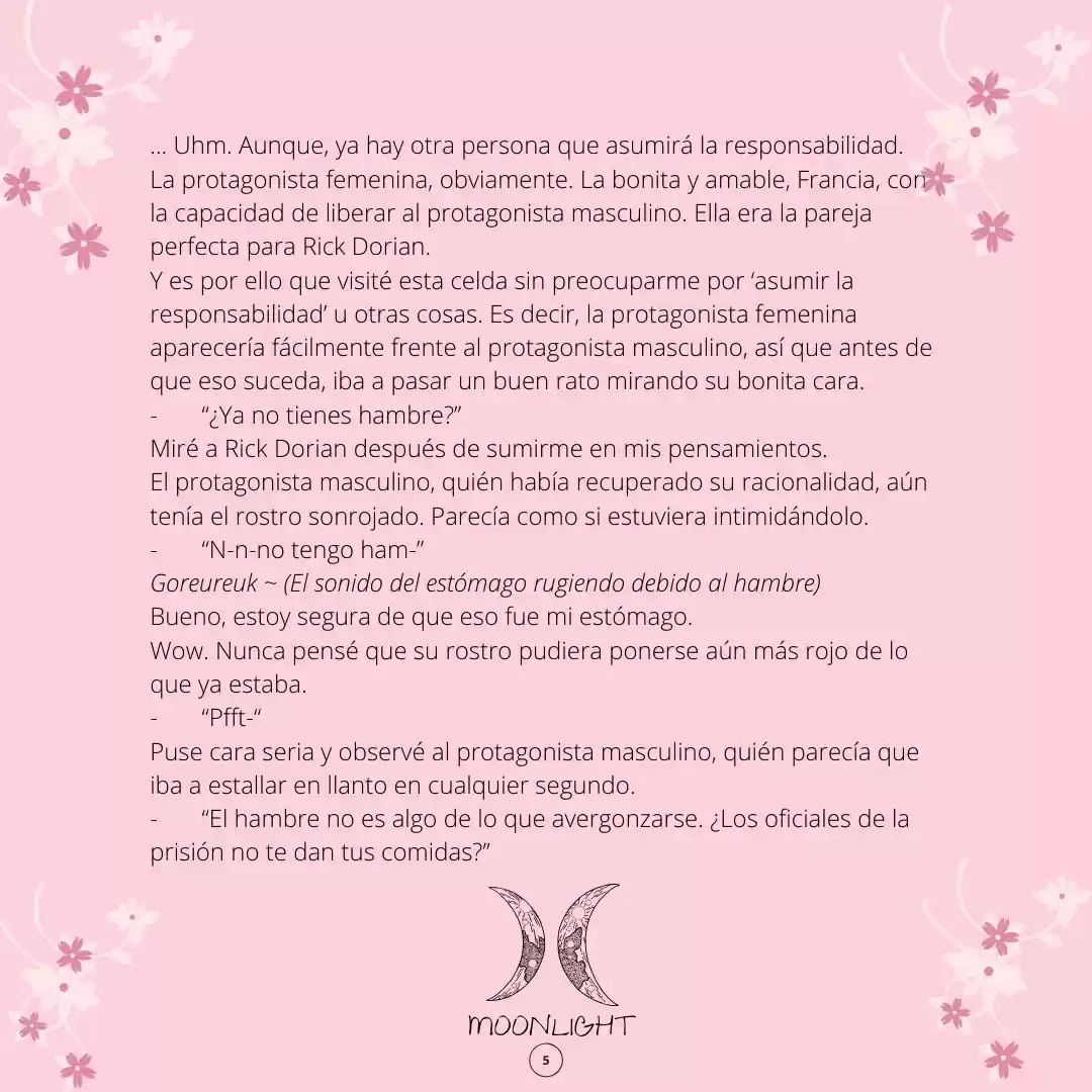 CONOCI AL PROTAGONISTA MASCULINO EN UNA CELDA (Novela) - Capítulo 5 - Página 7 - LectorTMOo