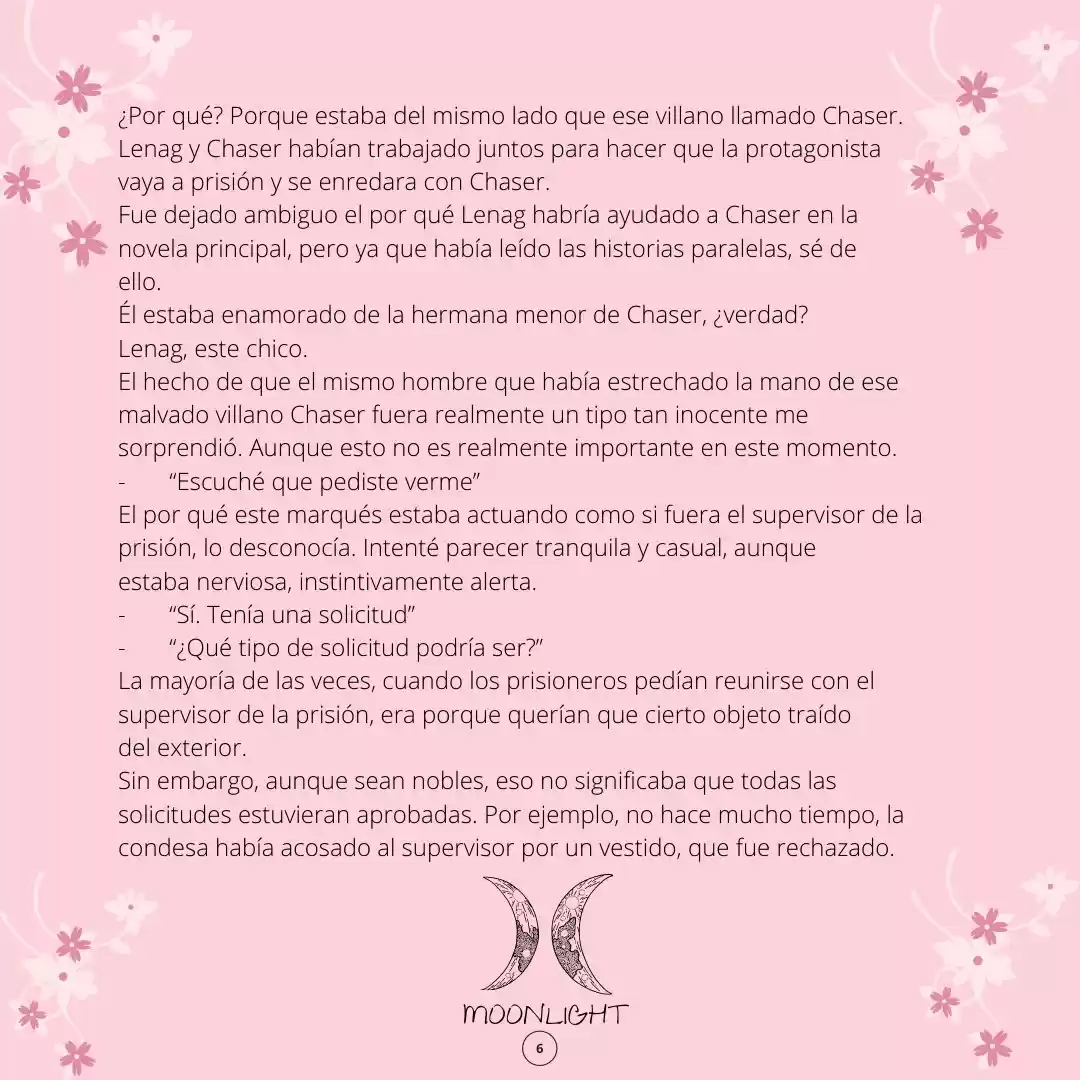 CONOCI AL PROTAGONISTA MASCULINO EN UNA CELDA (Novela) - Capítulo 7 - Página 8 - LectorTMOo