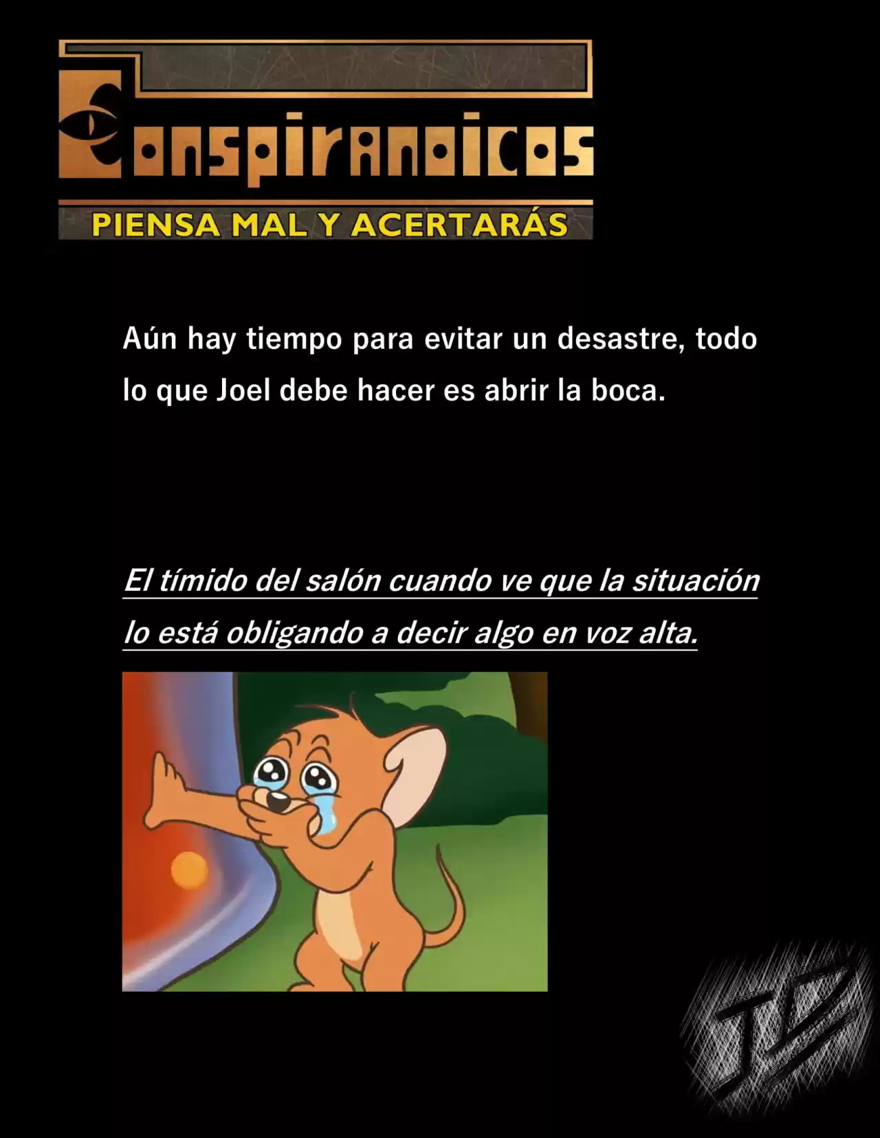CONSPIRANOICOS: Piensa Mal Y Acertarás (Novela) - Capítulo 12 - Página 9 - LectorTMOo