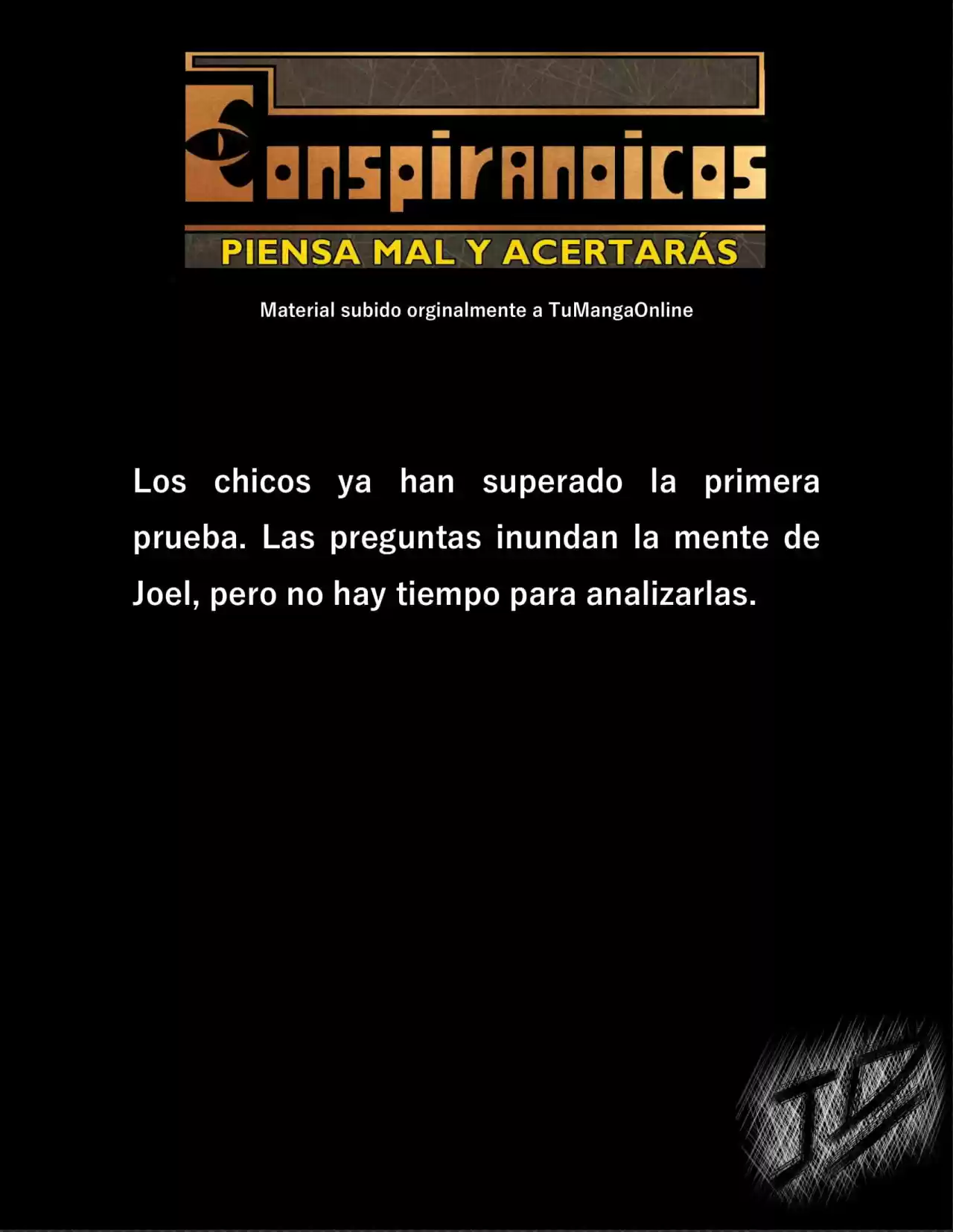 CONSPIRANOICOS: Piensa Mal Y Acertarás (Novela) - Capítulo 16 - Página 1 - LectorTMOo