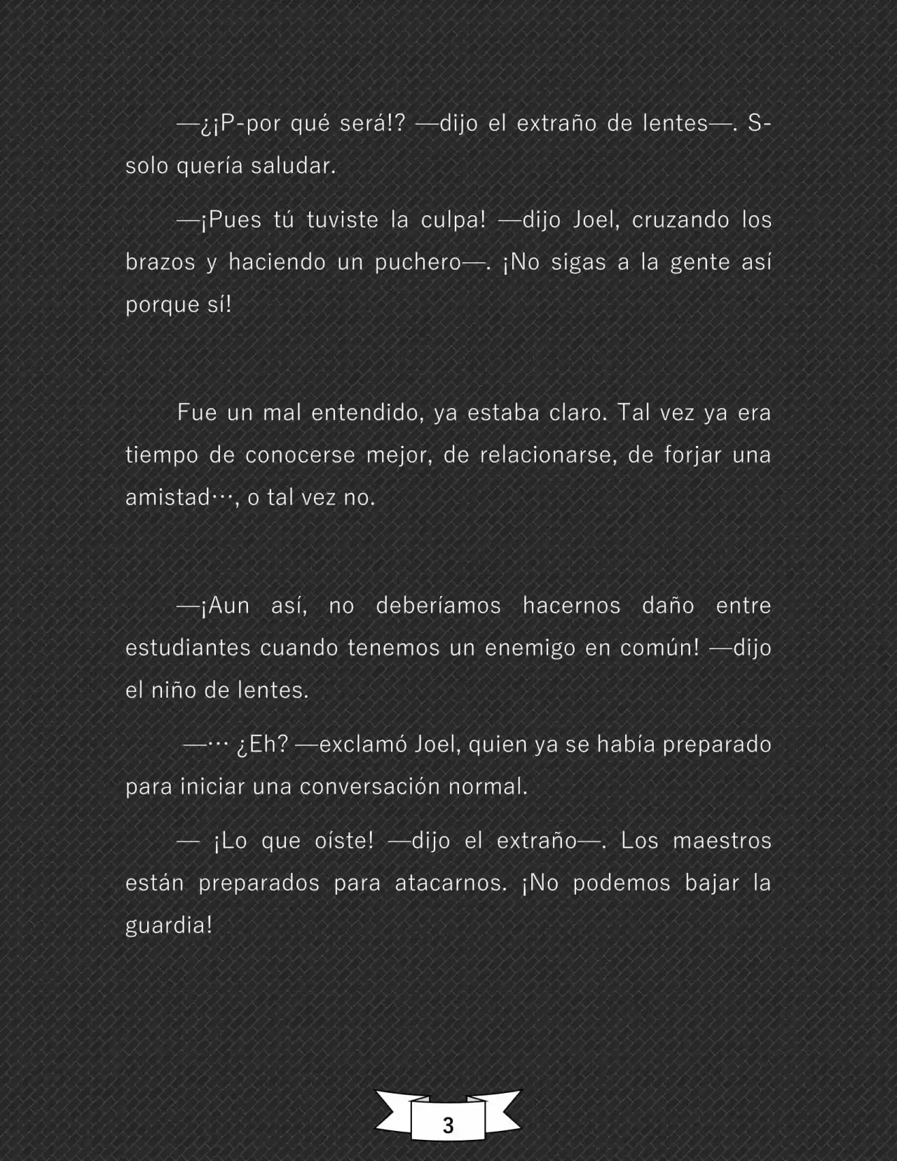 CONSPIRANOICOS: Piensa Mal Y Acertarás (Novela) - Capítulo 3 - Página 4 - LectorTMOo