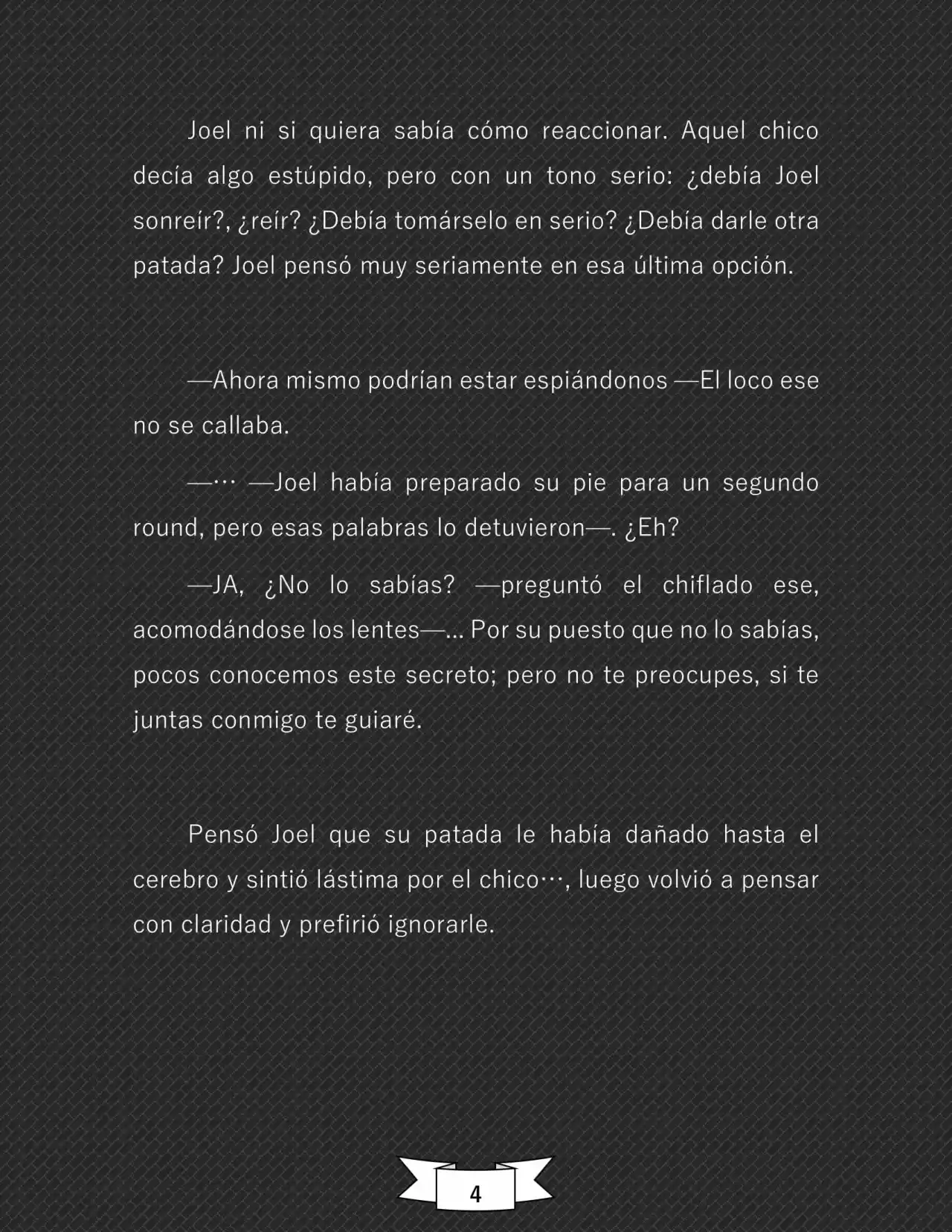 CONSPIRANOICOS: Piensa Mal Y Acertarás (Novela) - Capítulo 3 - Página 5 - LectorTMOo