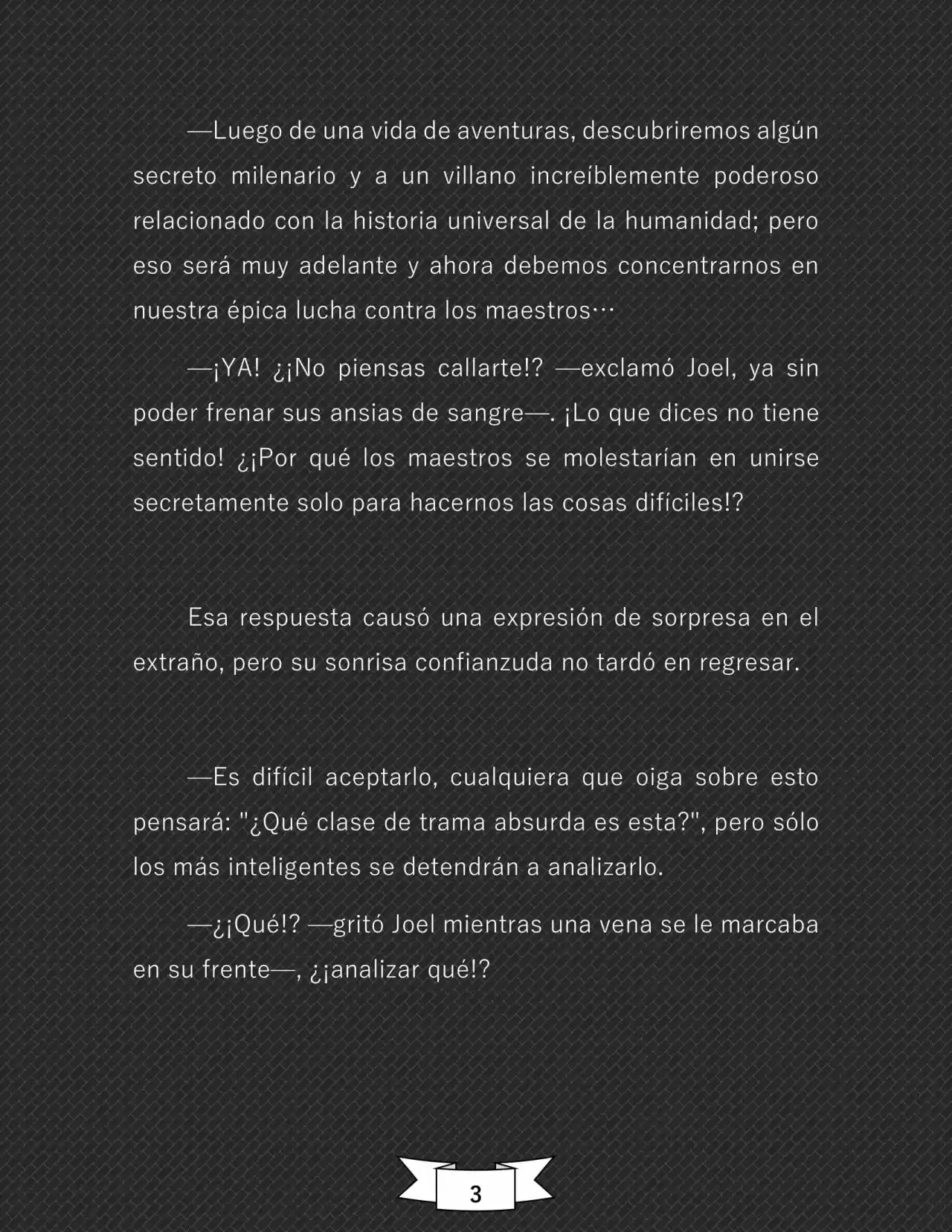 CONSPIRANOICOS: Piensa Mal Y Acertarás (Novela) - Capítulo 4 - Página 4 - LectorTMOo