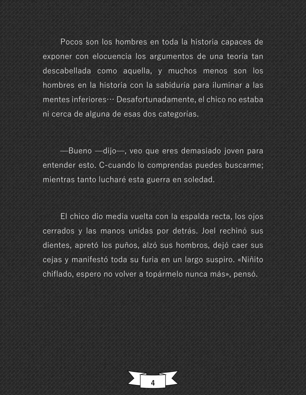 CONSPIRANOICOS: Piensa Mal Y Acertarás (Novela) - Capítulo 4 - Página 5 - LectorTMOo