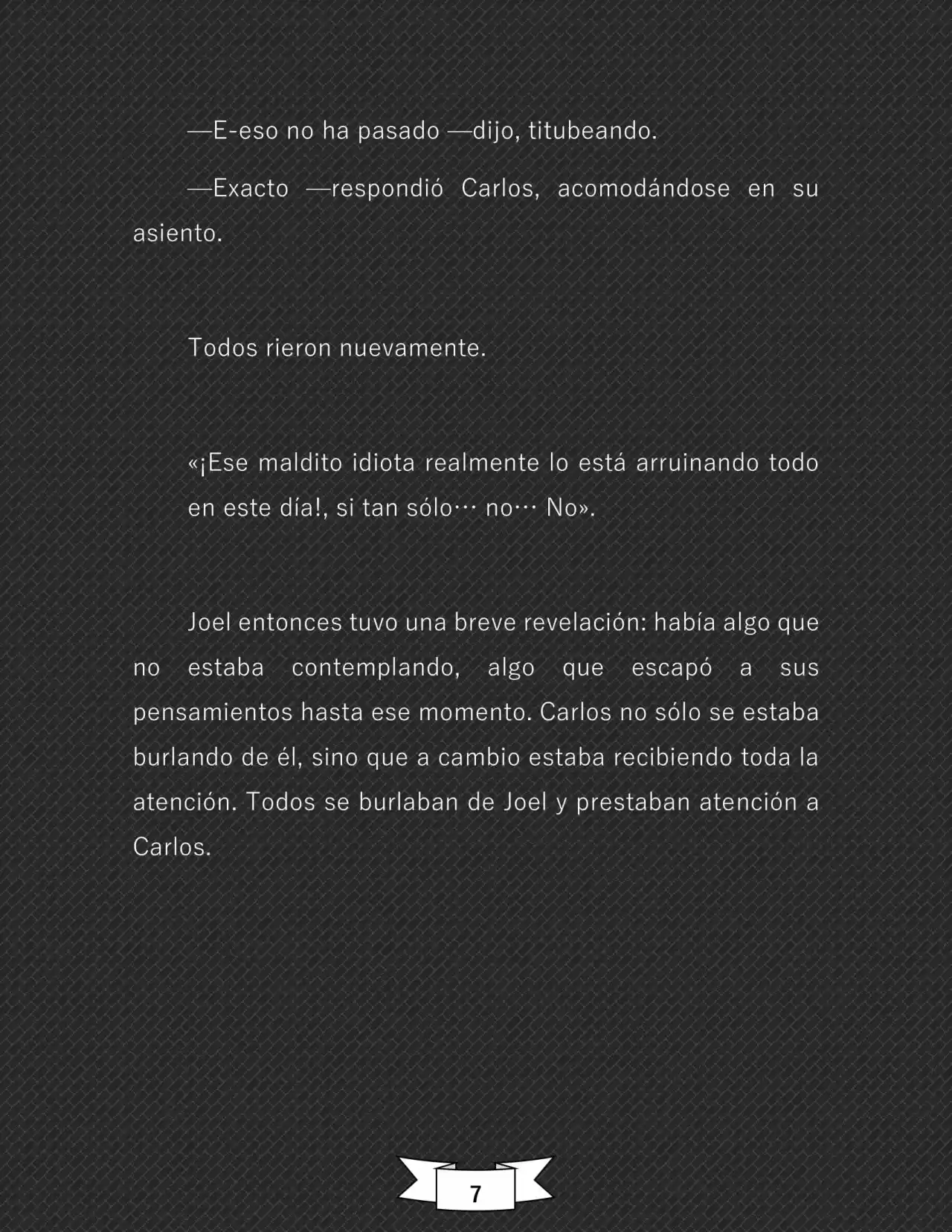 CONSPIRANOICOS: Piensa Mal Y Acertarás (Novela) - Capítulo 7 - Página 8 - LectorTMOo