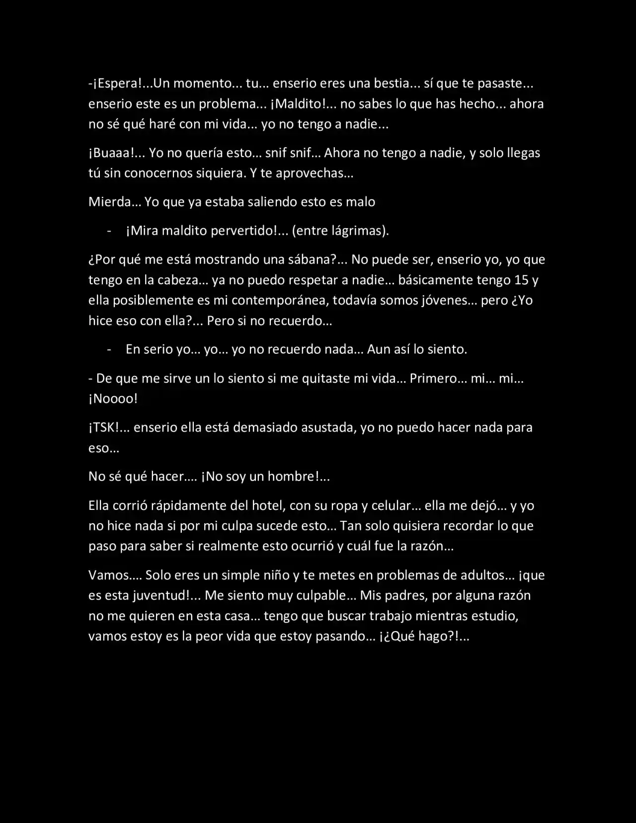 CONVIVIENDO COMO RESPONSABLE (Novela) - Capítulo 1 - Página 3 - LectorTMOo