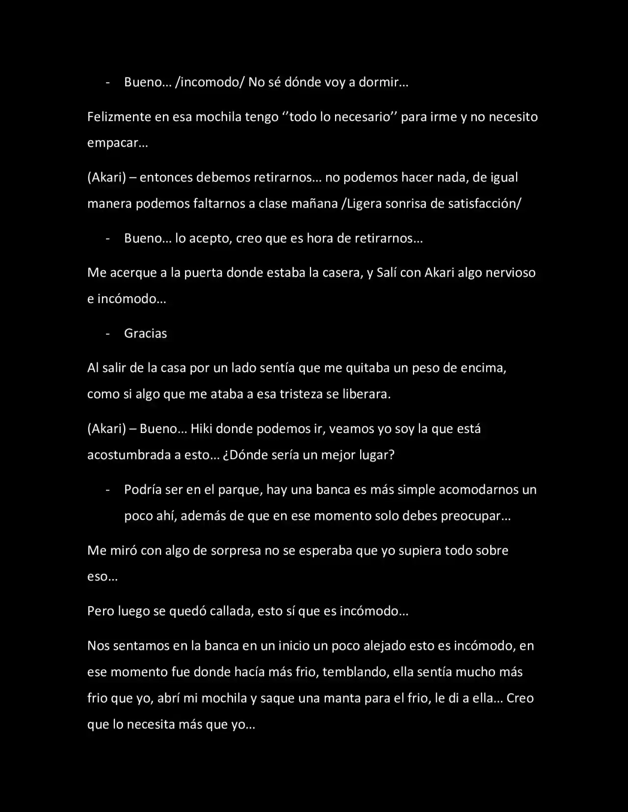 CONVIVIENDO COMO RESPONSABLE (Novela) - Capítulo 10 - Página 3 - LectorTMOo