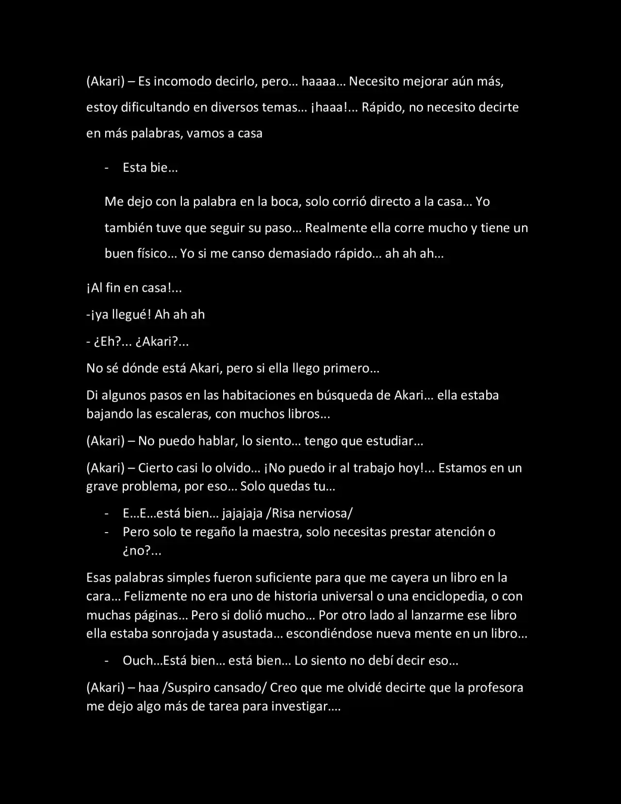 CONVIVIENDO COMO RESPONSABLE (Novela) - Capítulo 15 - Página 4 - LectorTMOo