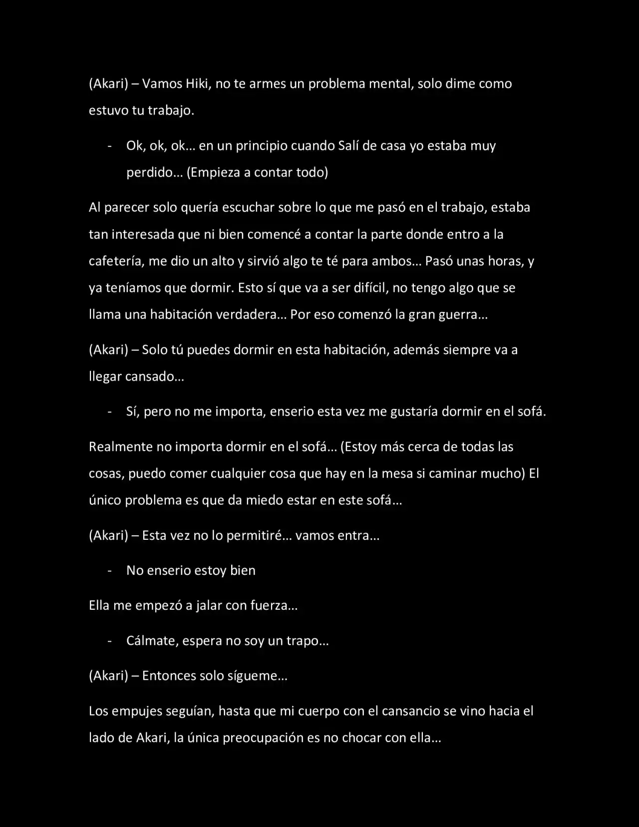CONVIVIENDO COMO RESPONSABLE (Novela) - Capítulo 17 - Página 4 - LectorTMOo