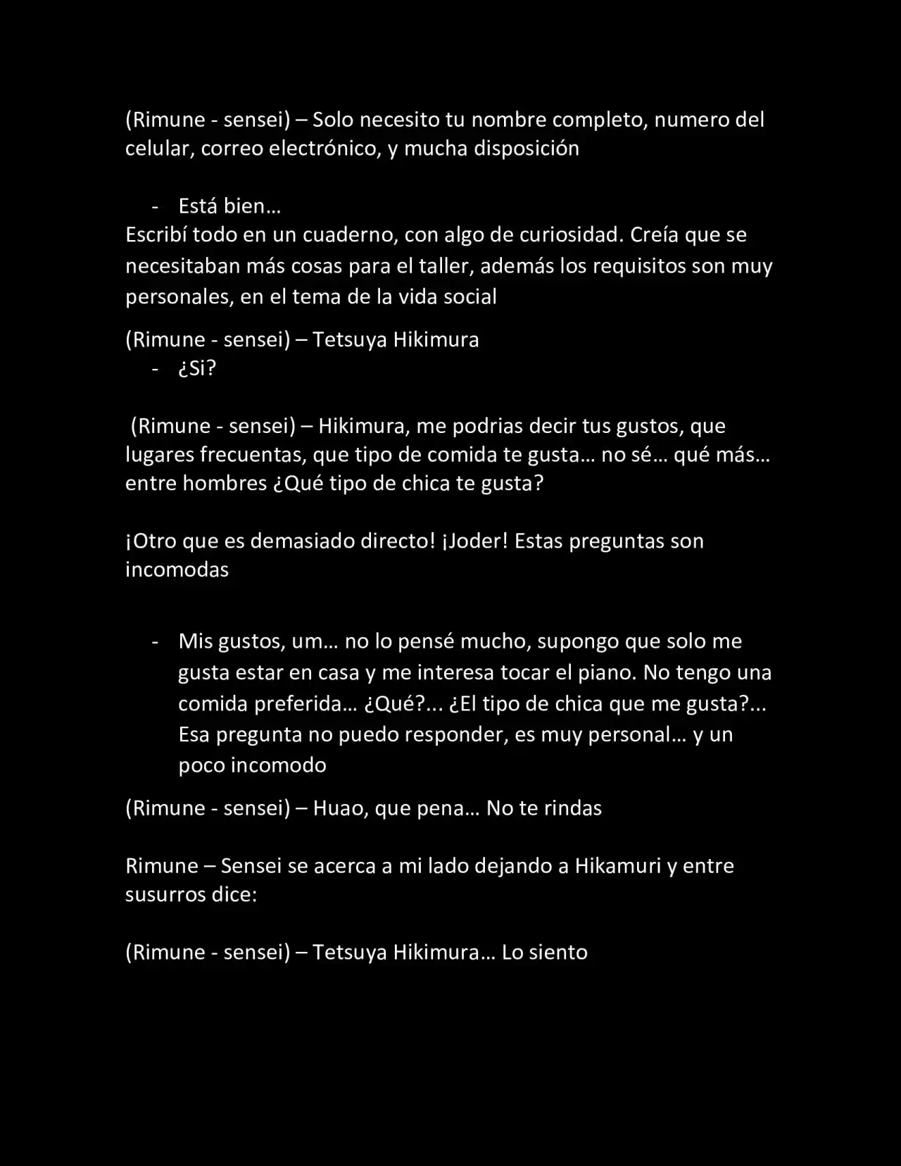 CONVIVIENDO COMO RESPONSABLE (Novela) - Capítulo 23 - Página 4 - LectorTMOo