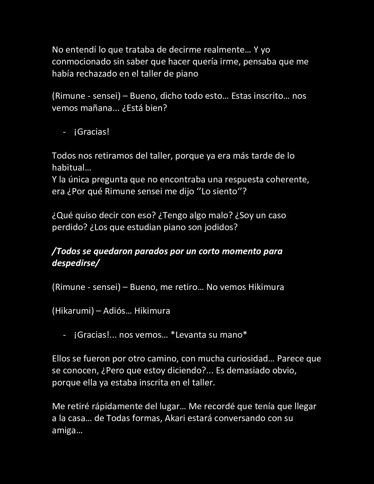 CONVIVIENDO COMO RESPONSABLE (Novela) - Capítulo 23 - Página 5 - LectorTMOo