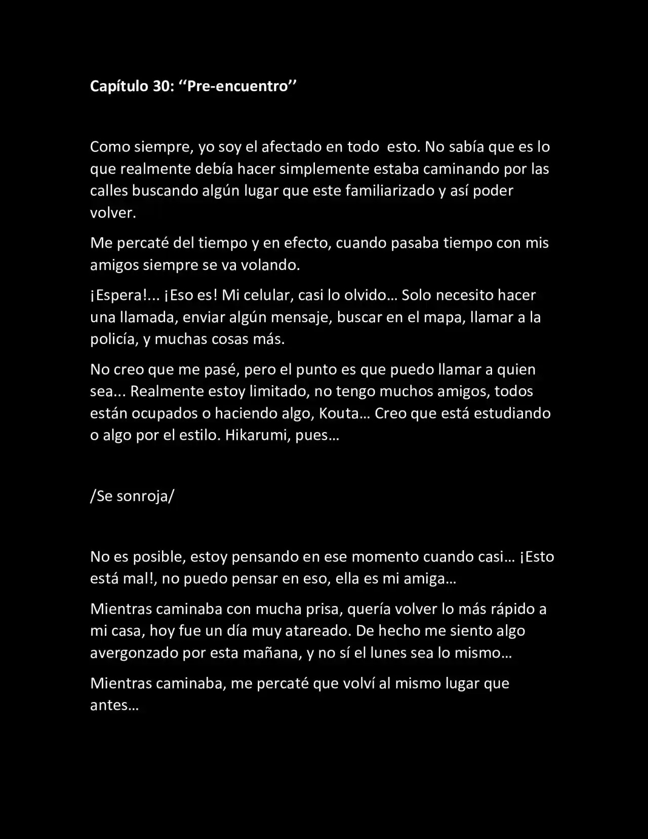 CONVIVIENDO COMO RESPONSABLE (Novela) - Capítulo 30 - Página 1 - LectorTMOo