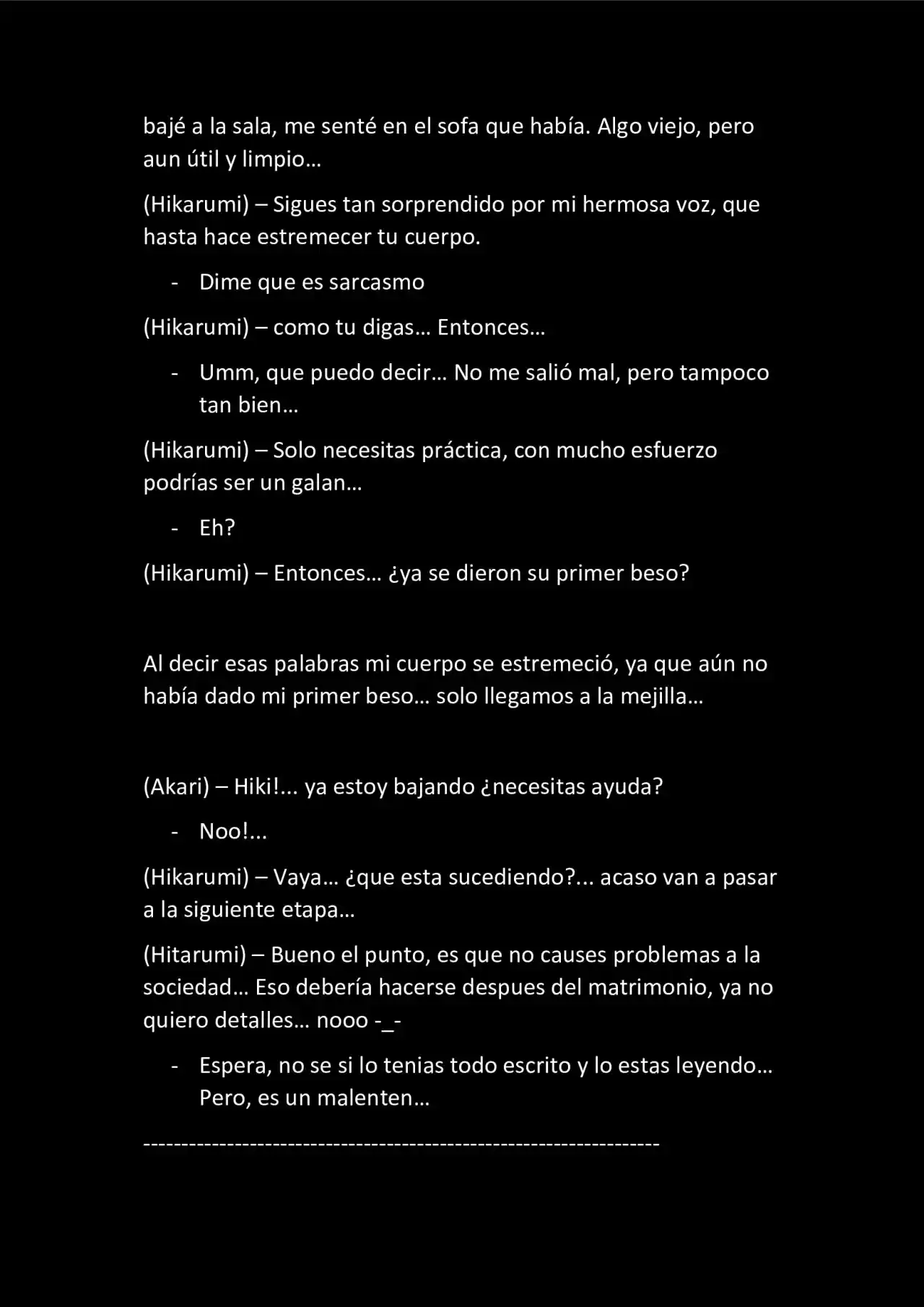 CONVIVIENDO COMO RESPONSABLE (Novela) - Capítulo 33 - Página 5 - LectorTMOo