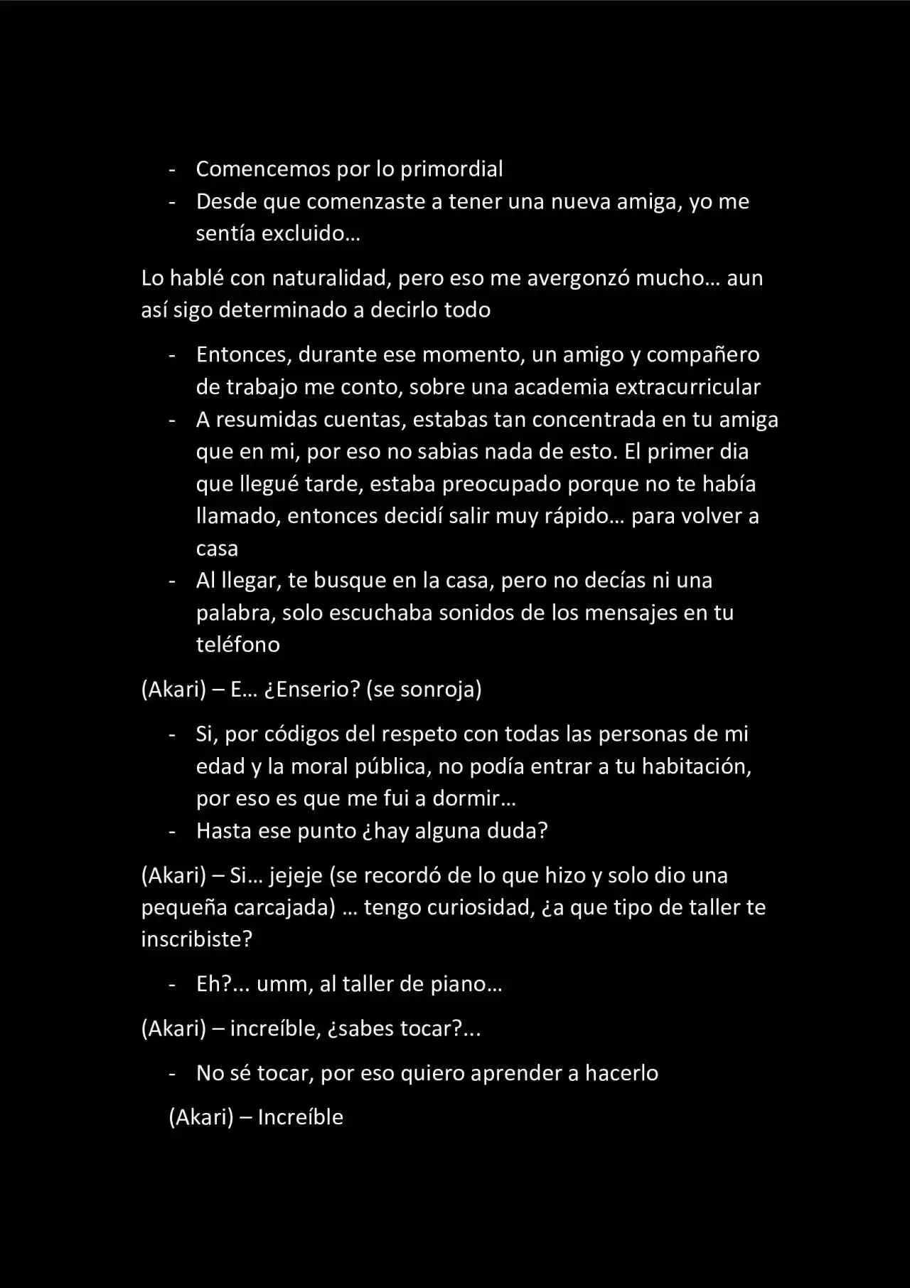 CONVIVIENDO COMO RESPONSABLE (Novela) - Capítulo 33 - Página 7 - LectorTMOo
