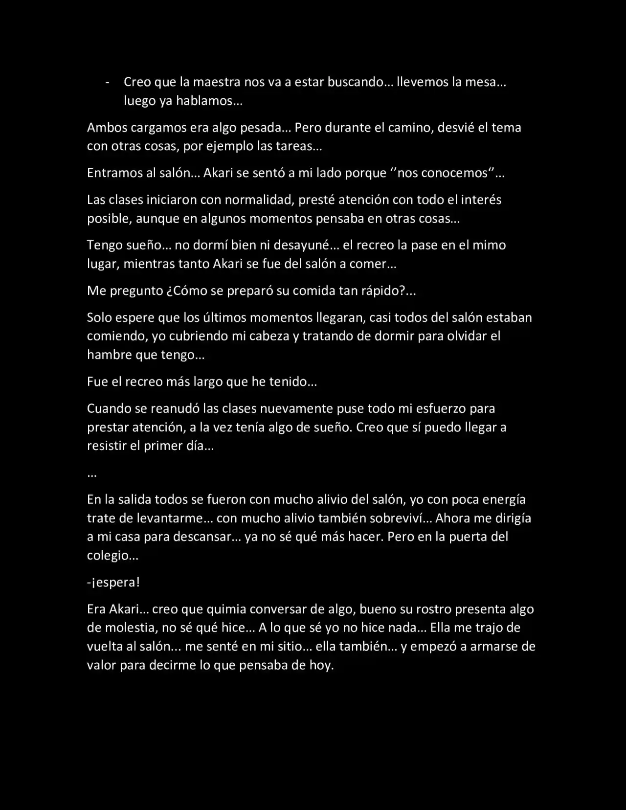 CONVIVIENDO COMO RESPONSABLE (Novela) - Capítulo 5 - Página 3 - LectorTMOo