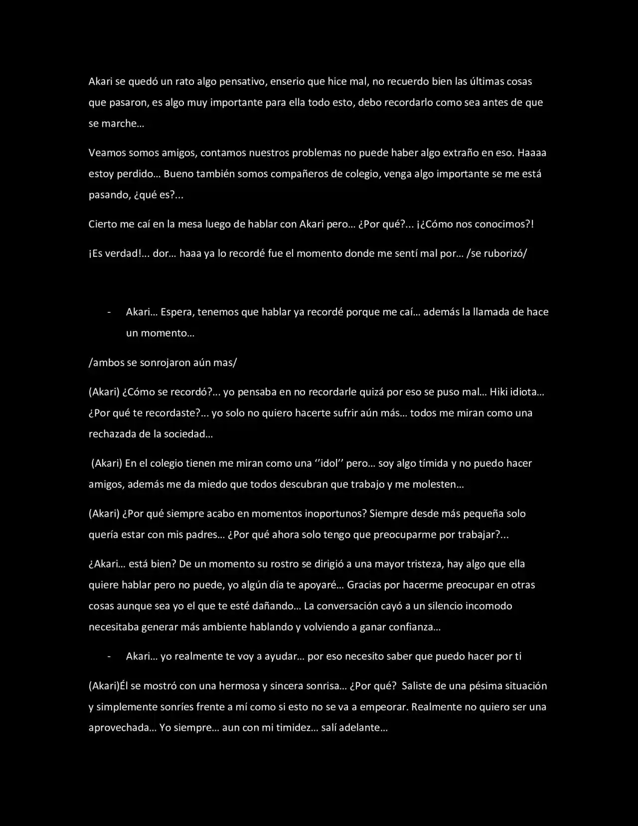 CONVIVIENDO COMO RESPONSABLE (Novela) - Capítulo 8 - Página 1 - LectorTMOo