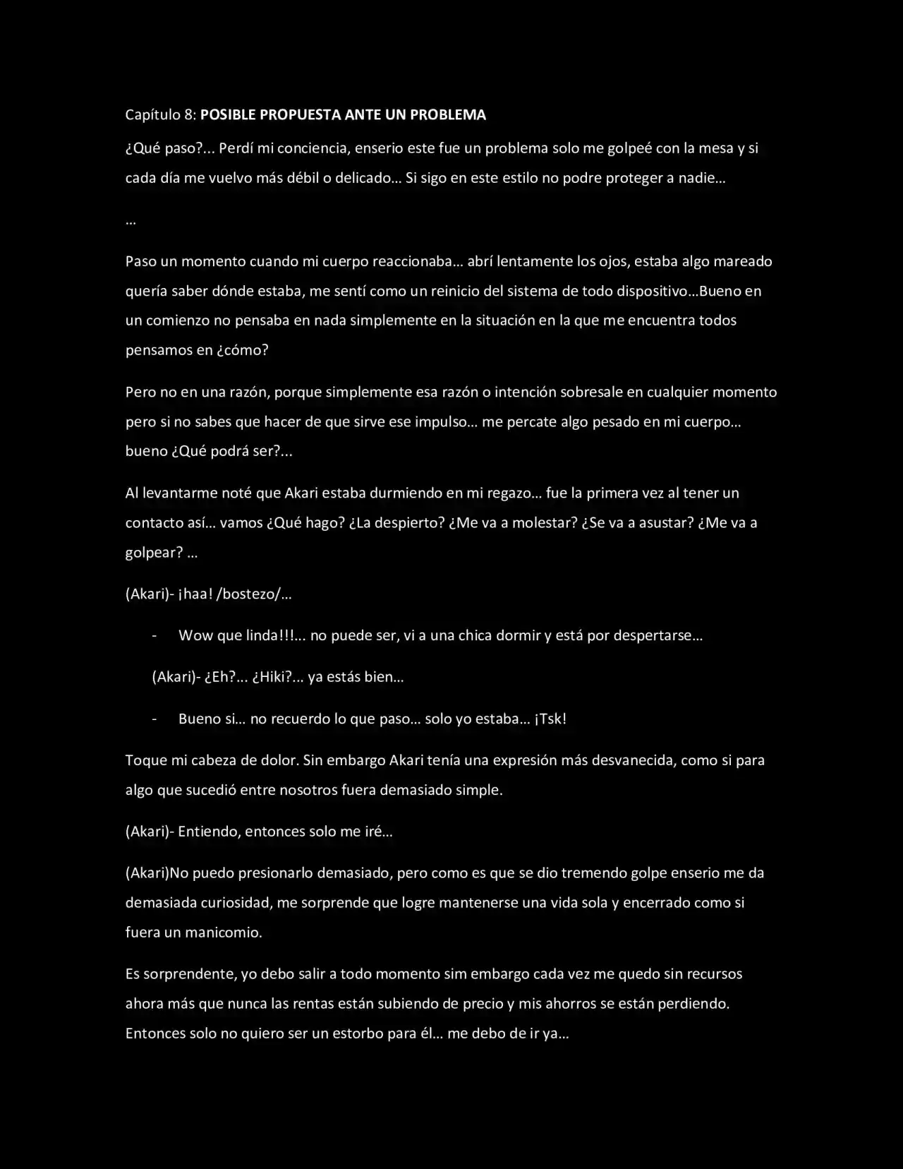 CONVIVIENDO COMO RESPONSABLE (Novela) - Capítulo 8 - Página 4 - LectorTMOo