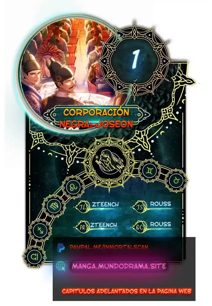CORPORACIÓN NEGRA: JOSEON - Capítulo 1 - Página 1 - LectorTMOo