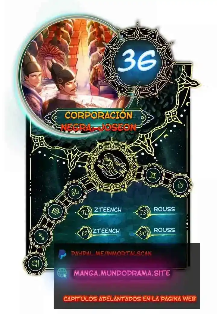 CORPORACIÓN NEGRA: JOSEON - Capítulo 36 - Página 1 - LectorTMOo