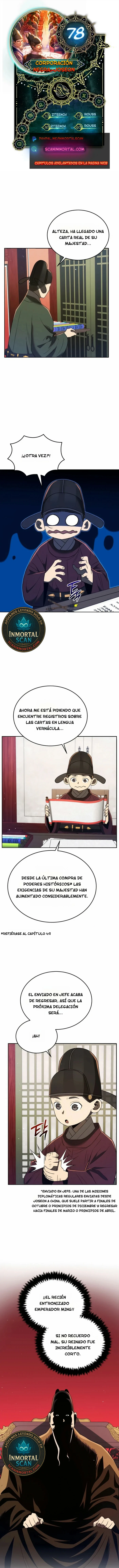 CORPORACIÓN NEGRA: JOSEON - Capítulo 78 - Página 1 - LectorTMOo