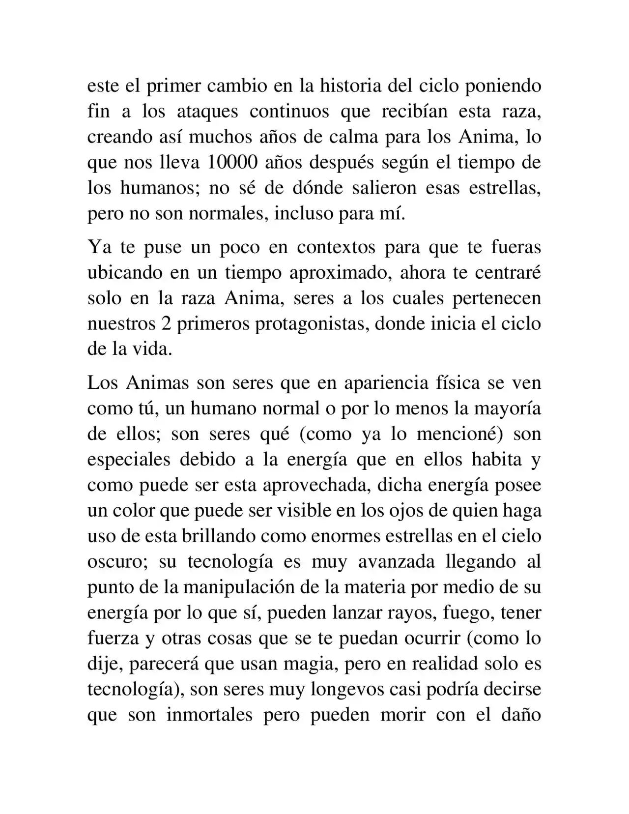 CREACION (Novela) - Capítulo 1 - Página 4 - LectorTMOo