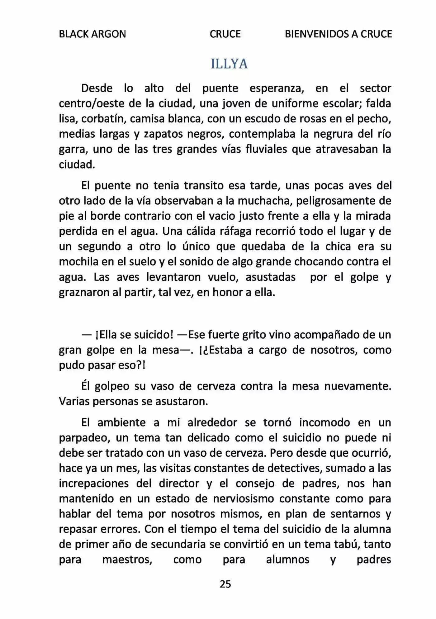 CRUCE (Novela) - Capítulo 1.20 - Página 6 - LectorTMOo
