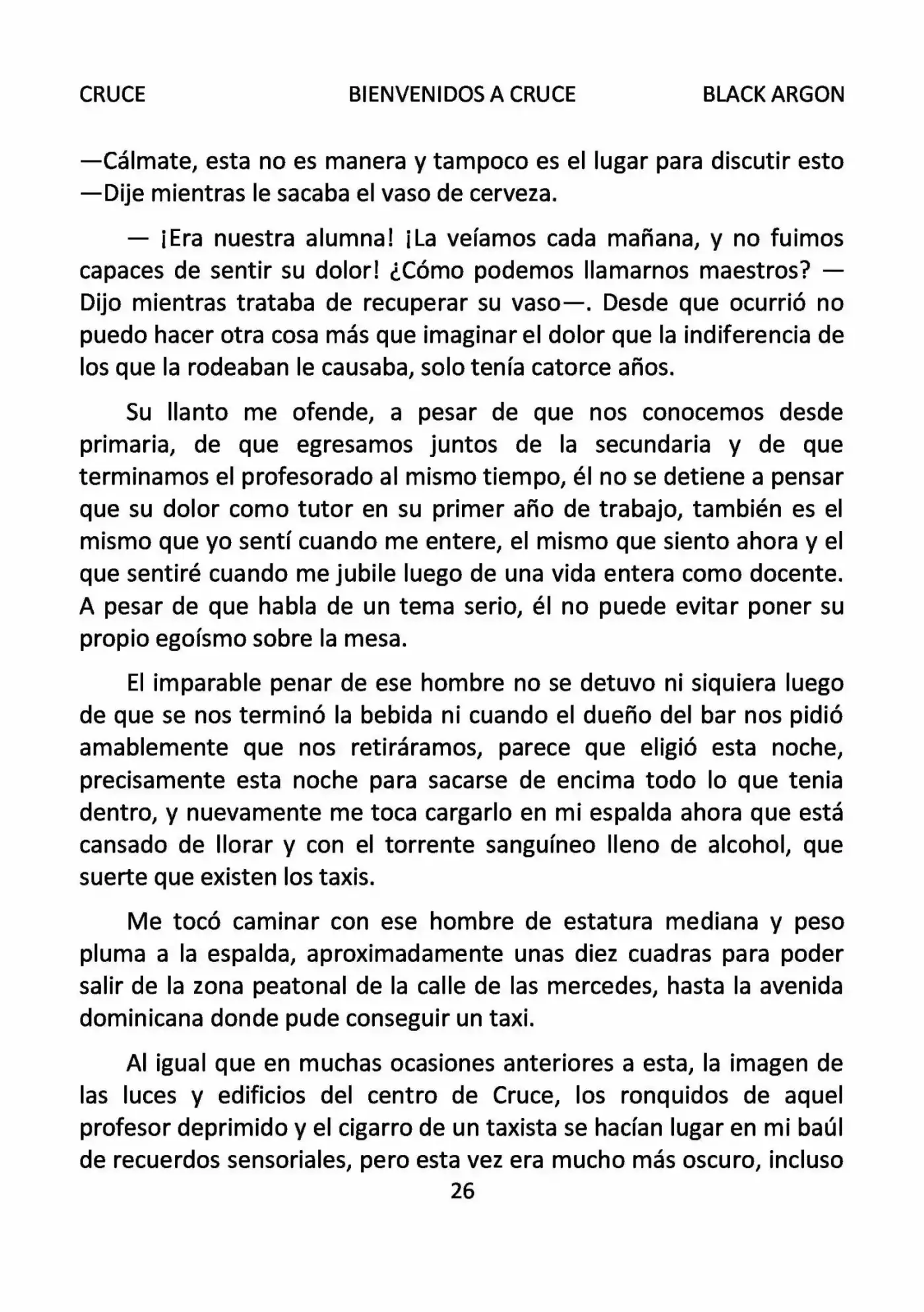 CRUCE (Novela) - Capítulo 1.20 - Página 7 - LectorTMOo
